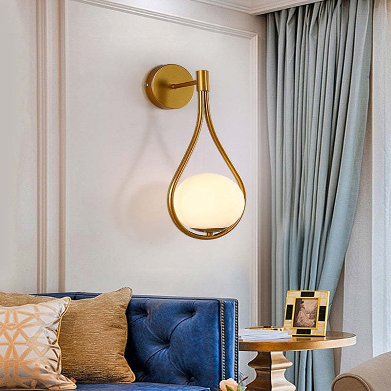 Valentina Drop Shape Wall Lamp, 2 Style - Neutralighting