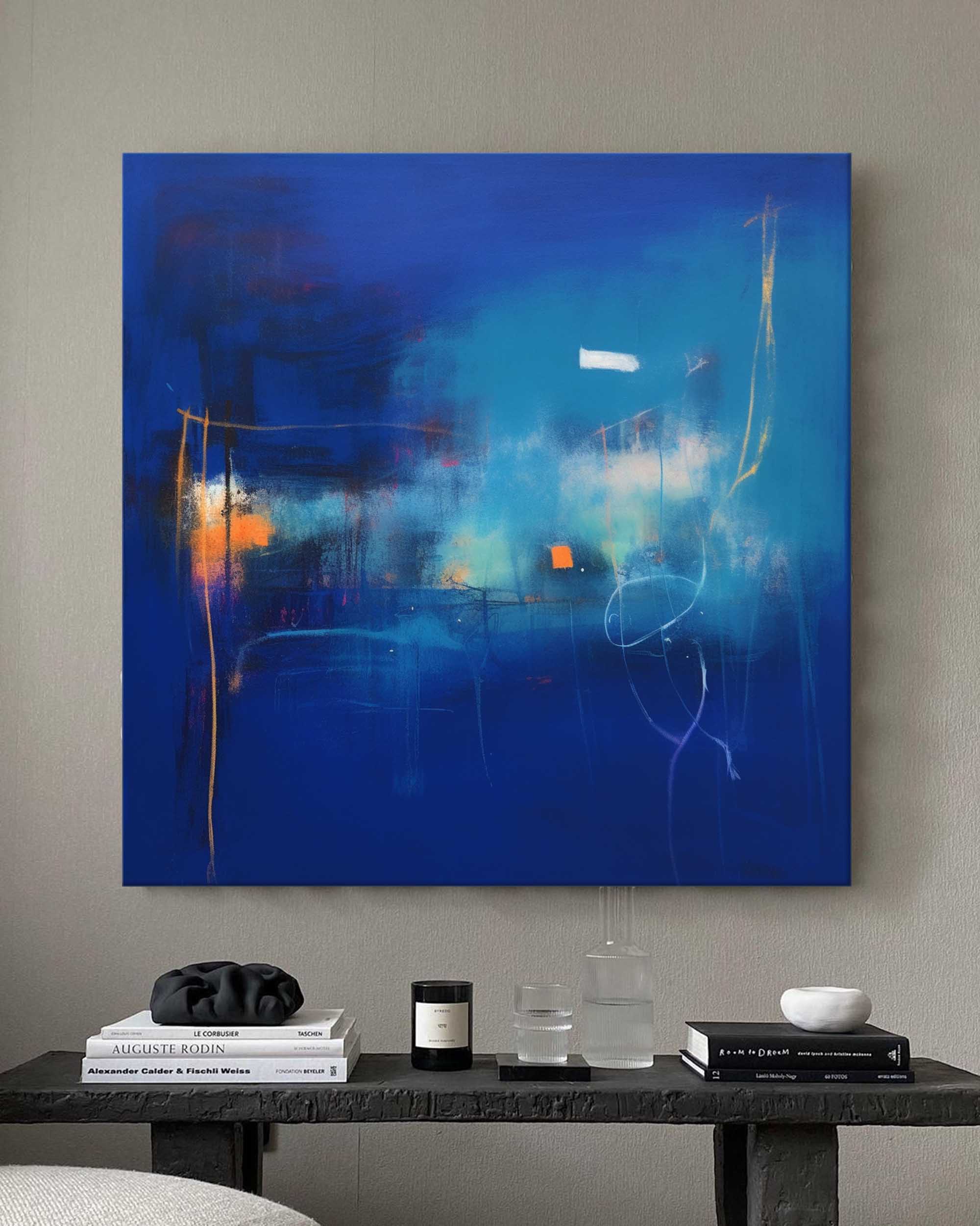 Abstract Canvas Art AB205 - Neutralighting