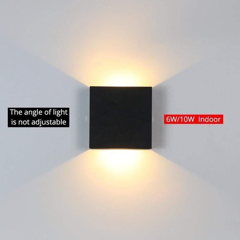 Nexu Modern Adjustable Square Outdoor Wall Lamp LED - Neutralighting