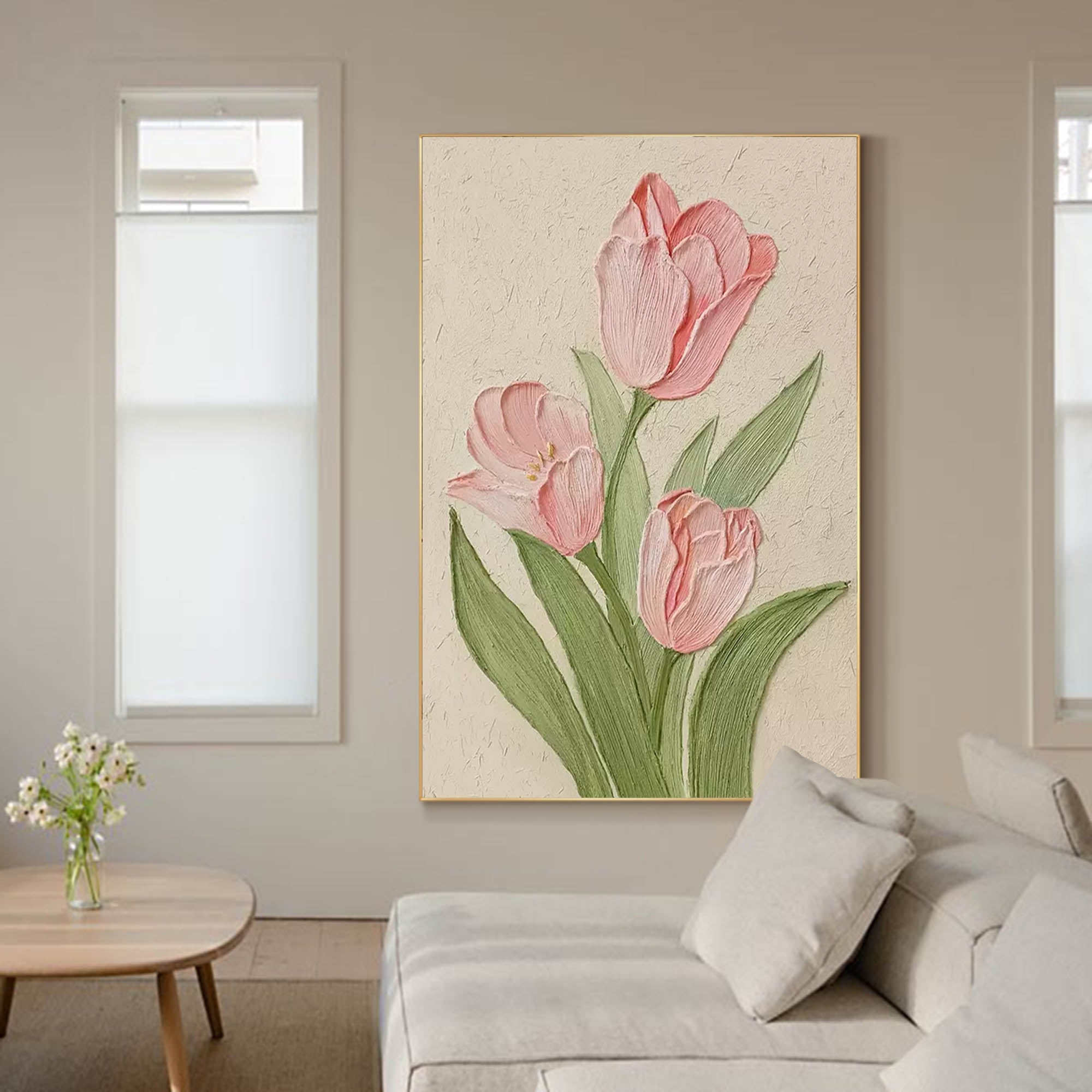 Flower Canvas Art FL012 - Neutralighting