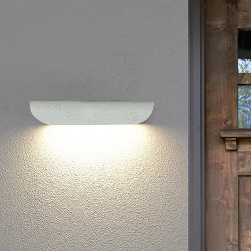 Ray Modern Outdoor Wall Lighting, Waterproof, Curved - Neutralighting