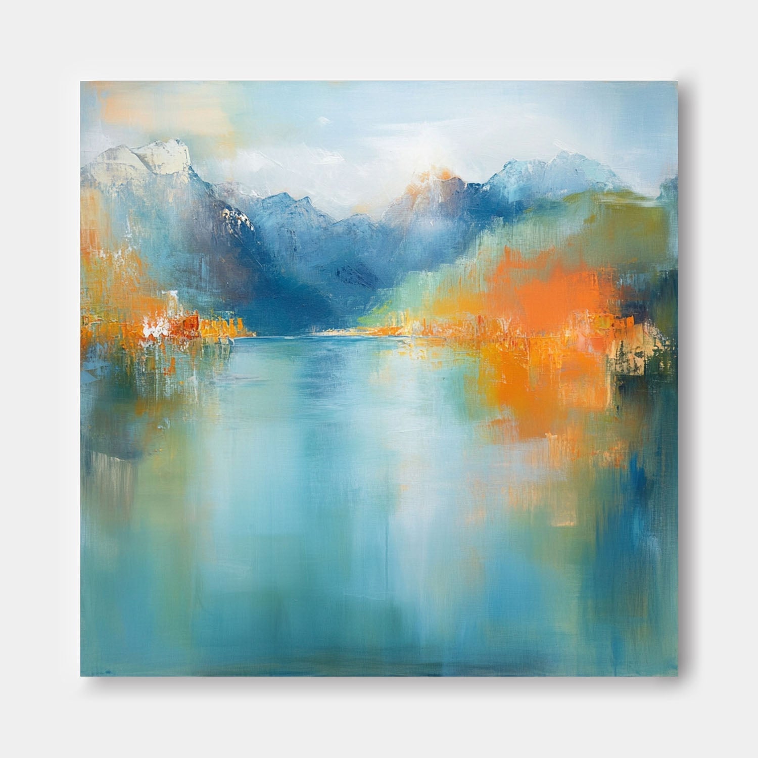 Abstract Canvas Art AB654 - Neutralighting
