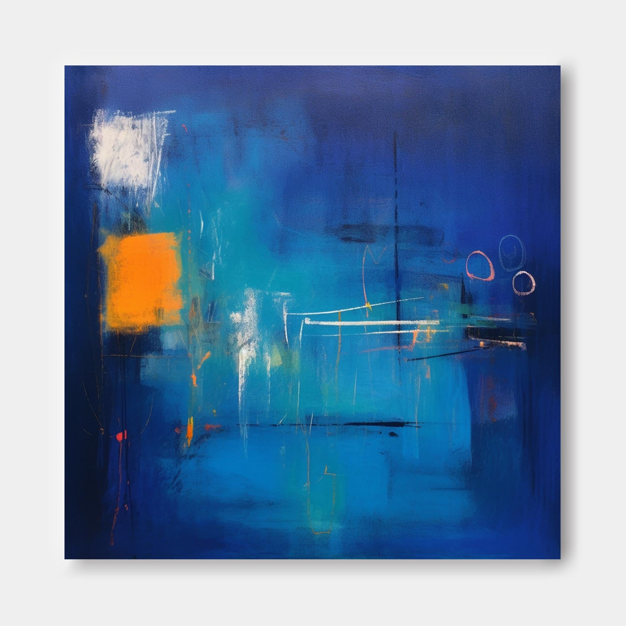 Abstract Canvas Art AB207 - Neutralighting