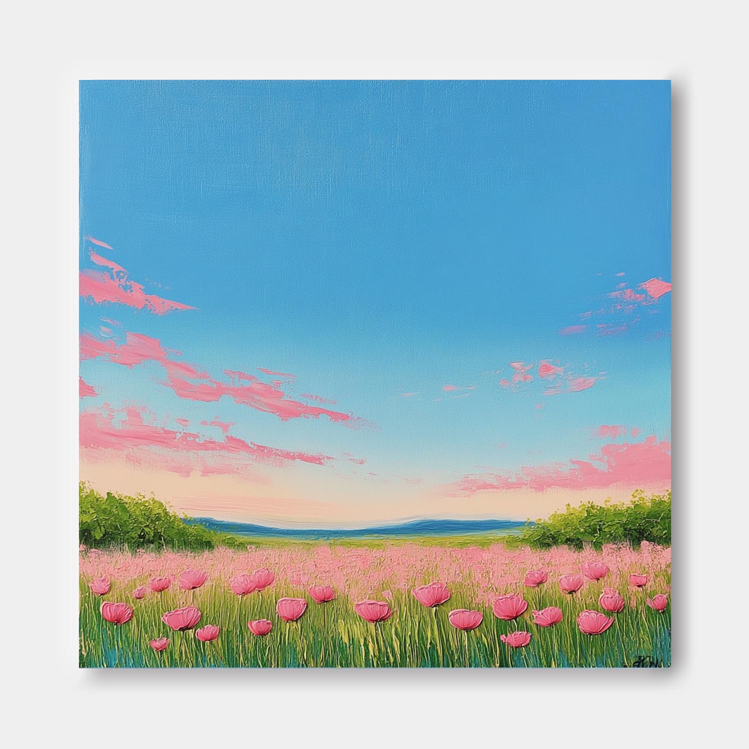 Wall Art Landscape Impressionist Pastoral Decor