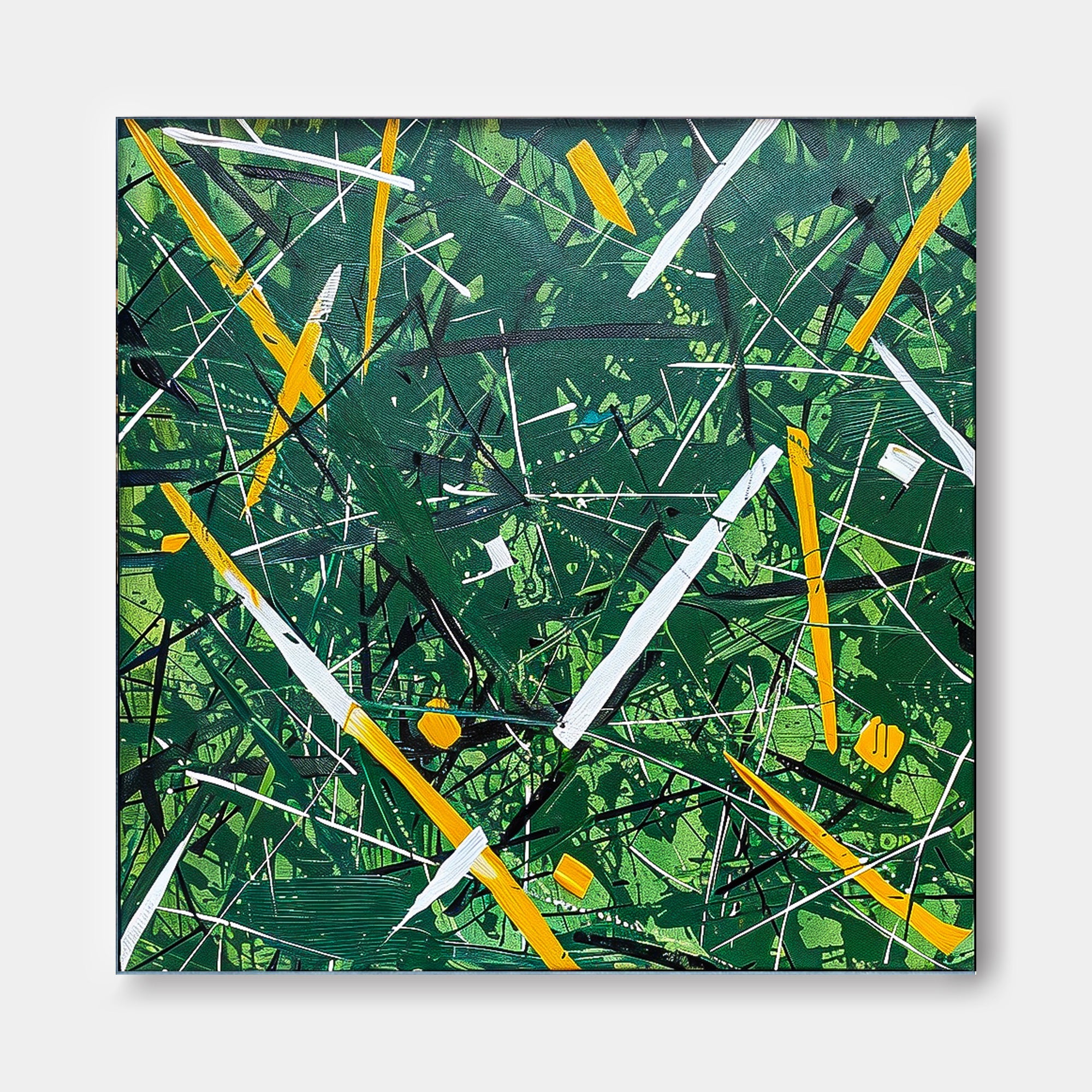 Wall Art Vibrant Abstract Expressionist Painterly
