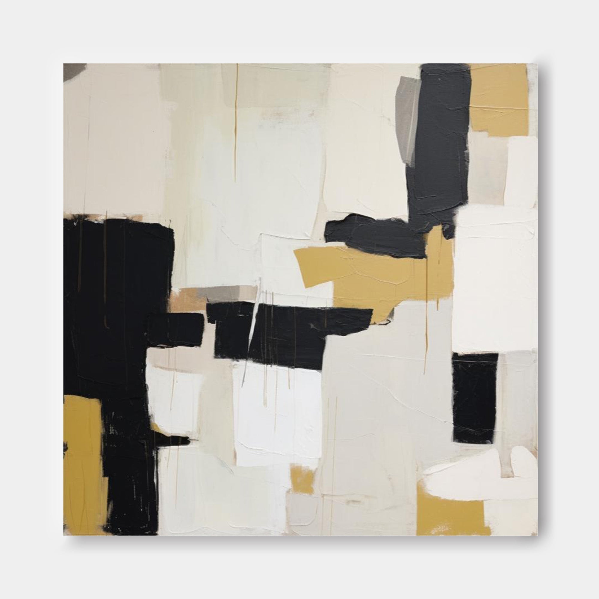 Wall Art Layer Abstract Geometric Modern