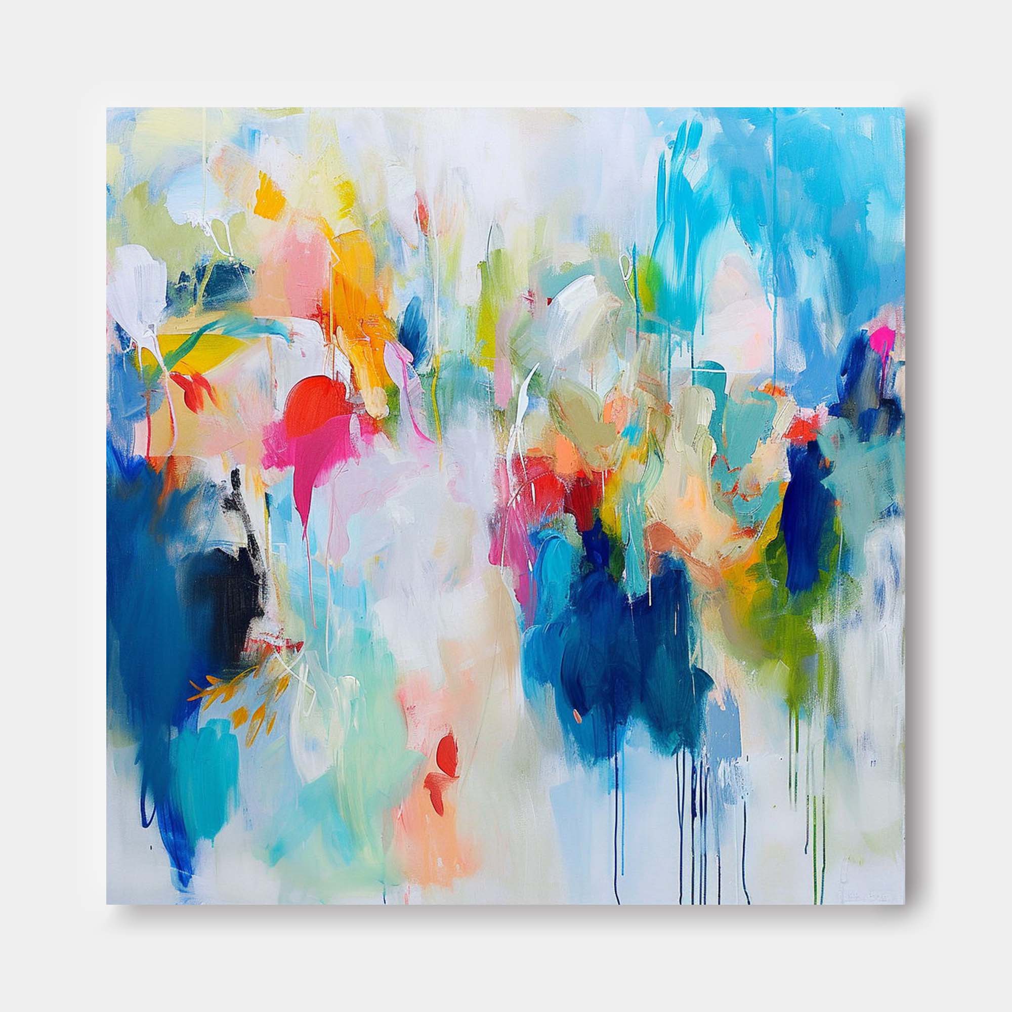 Wall Art Abstract Expressionist Fluid