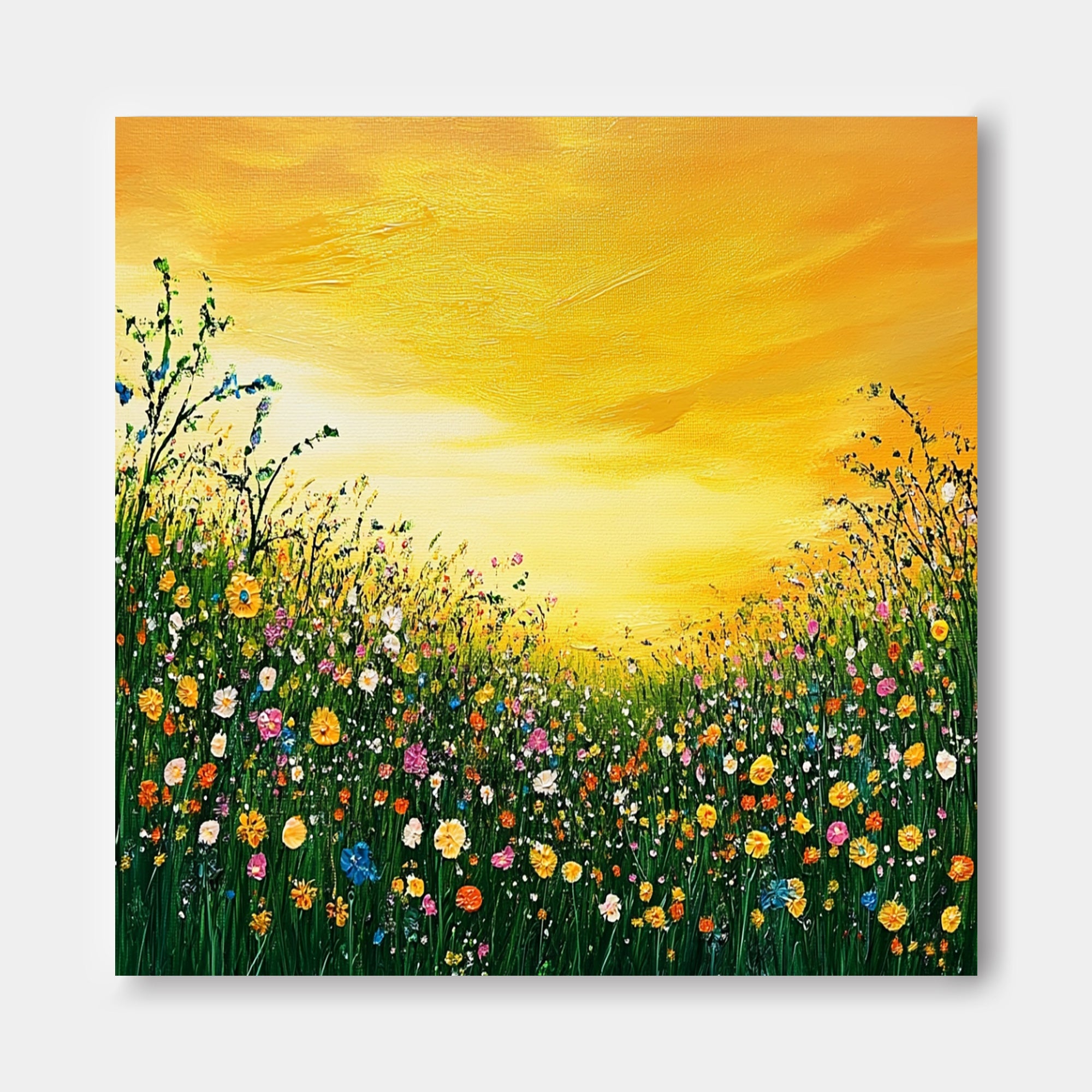 Wall Art Flower Wildflower Meadow Romantic