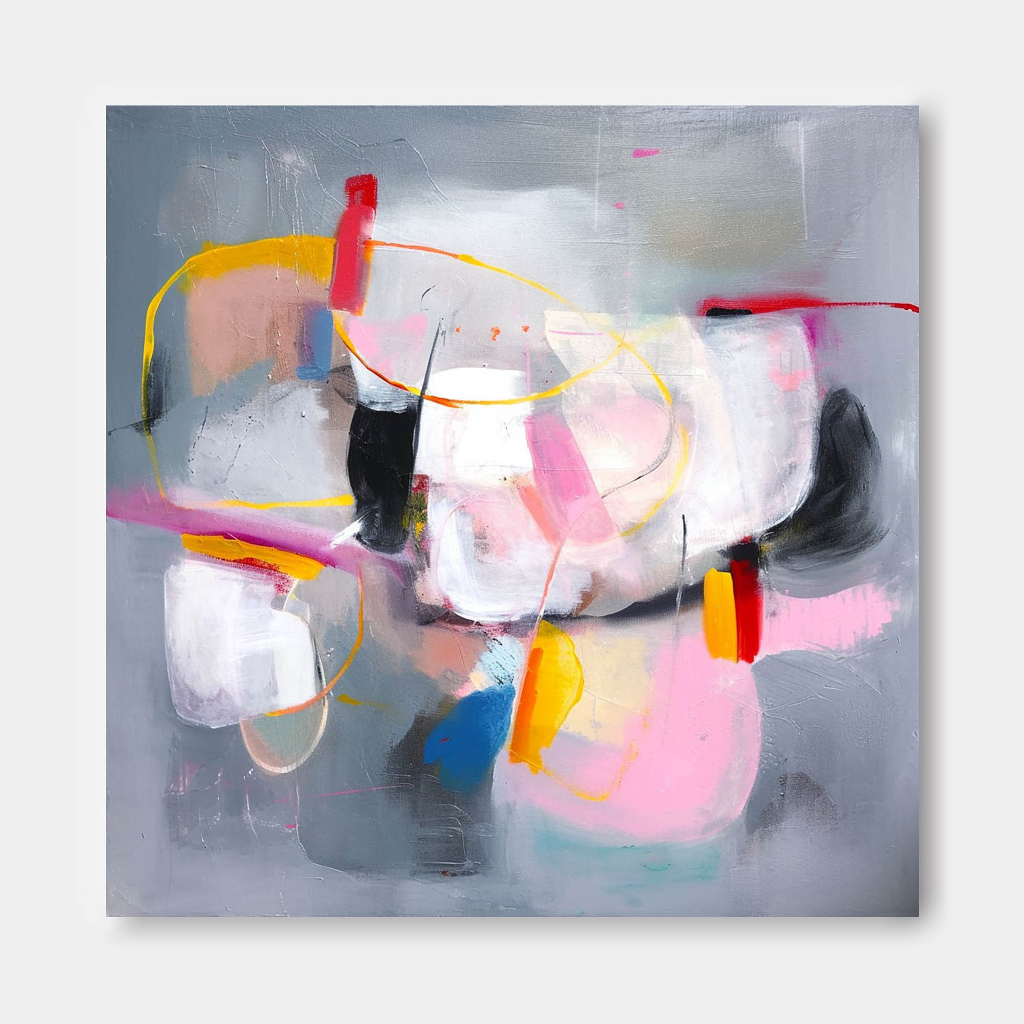 Wall Art Abstract Vibrant Abstract Organic
