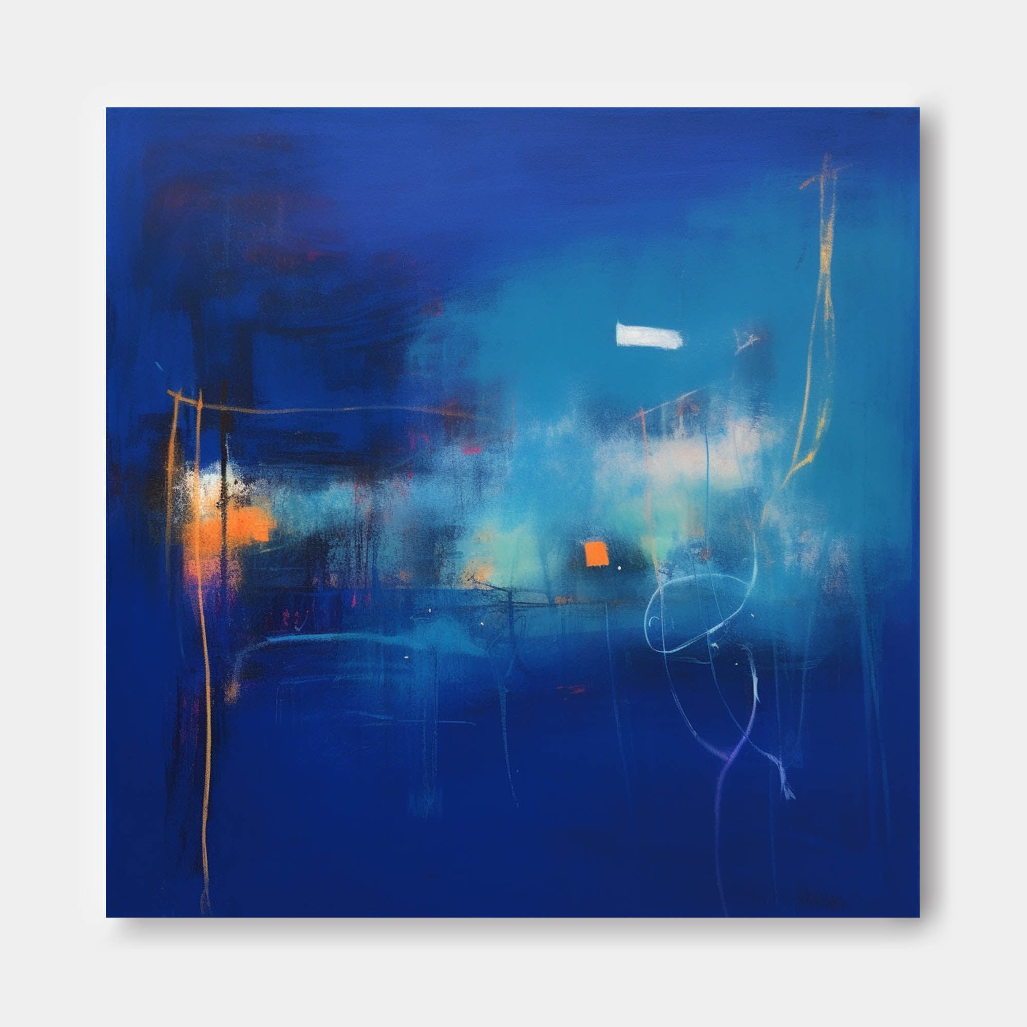 Abstract Canvas Art AB205 - Neutralighting
