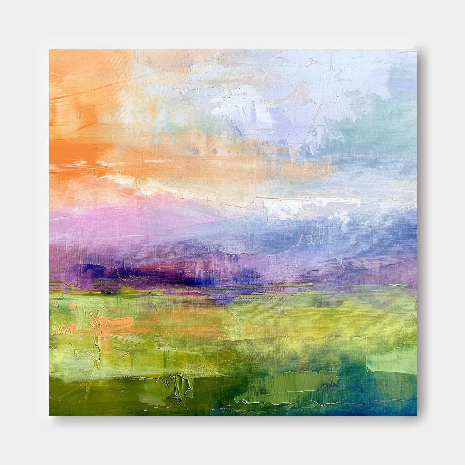 Wall Art Abstract Abstract Lake Mountain Morandi