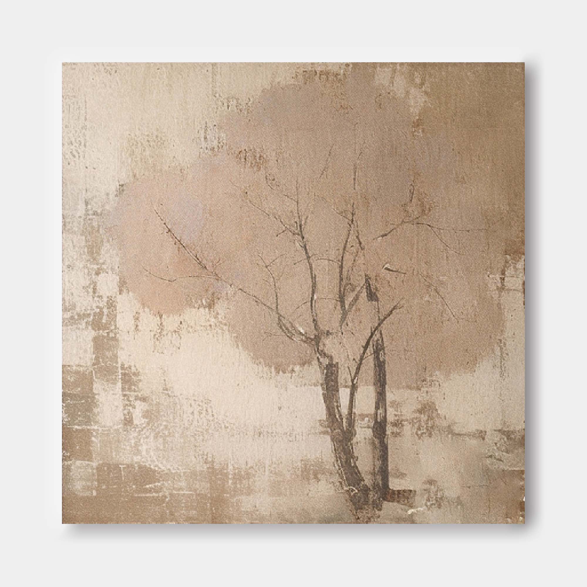 Wall Art Wabi-Sabi Minimalist Tree Abstract