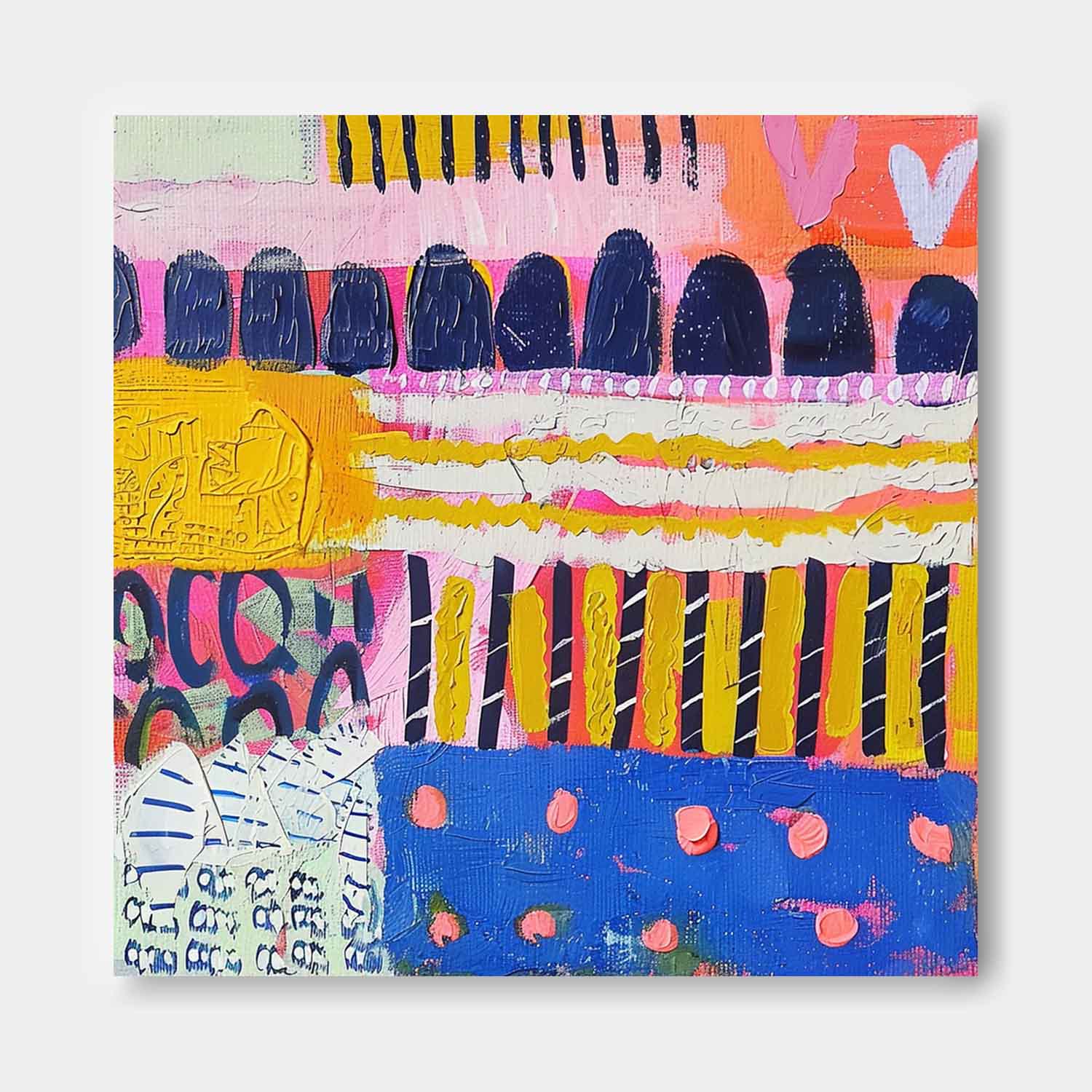 Wall Art Playful Kidult Abstract Decor Pop