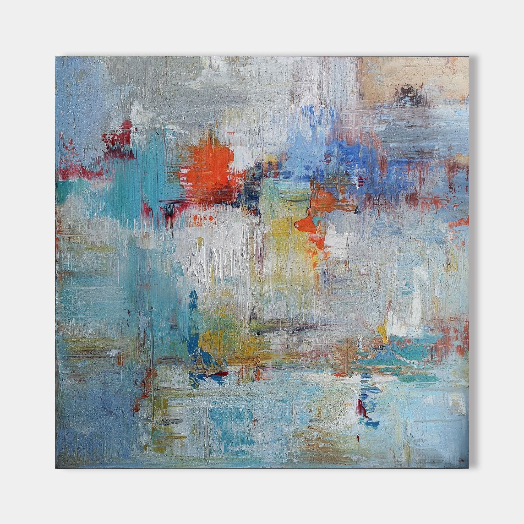 Colorful Abstract Art 40'' X 40'' IS04 - Neutralighting