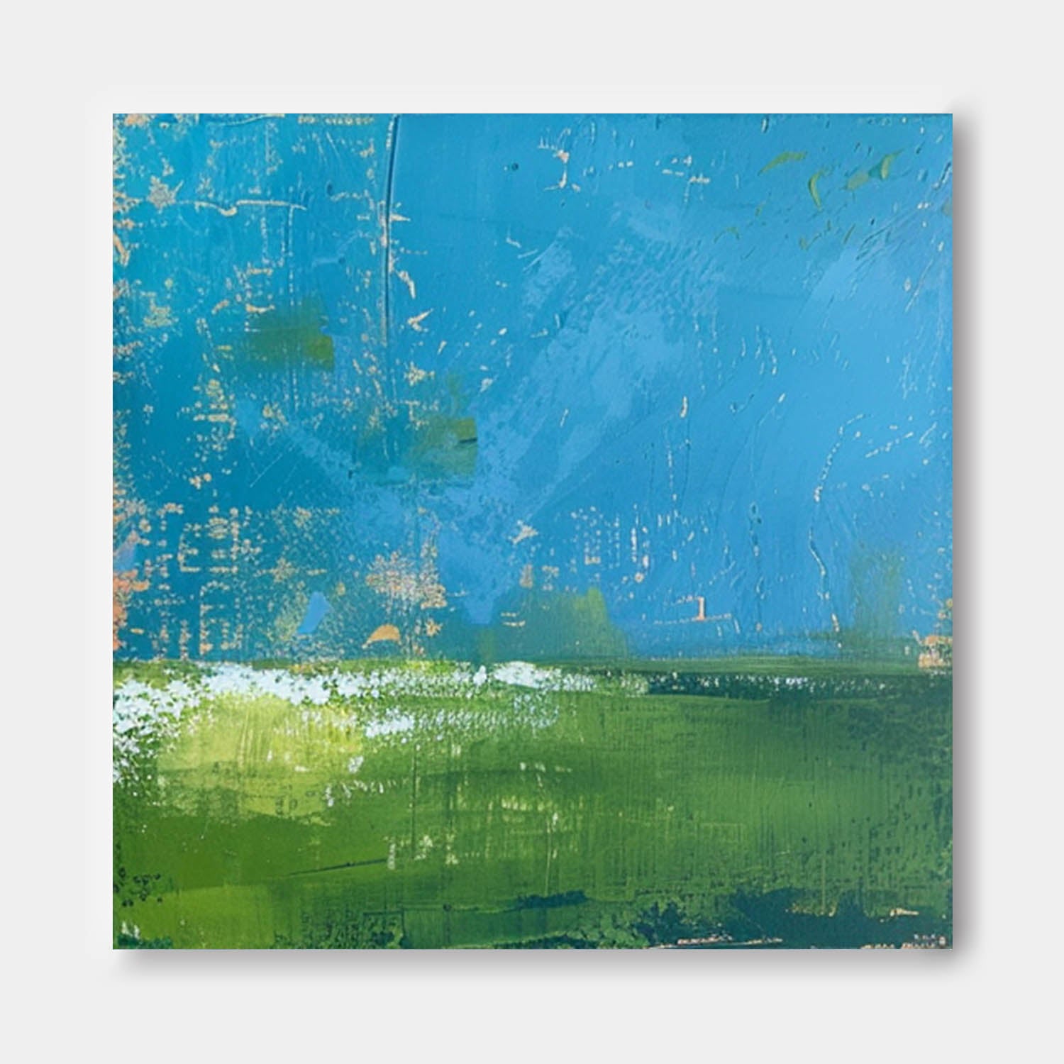 Wall Art Abstract Fresh Healing Nature Vibrant Modern