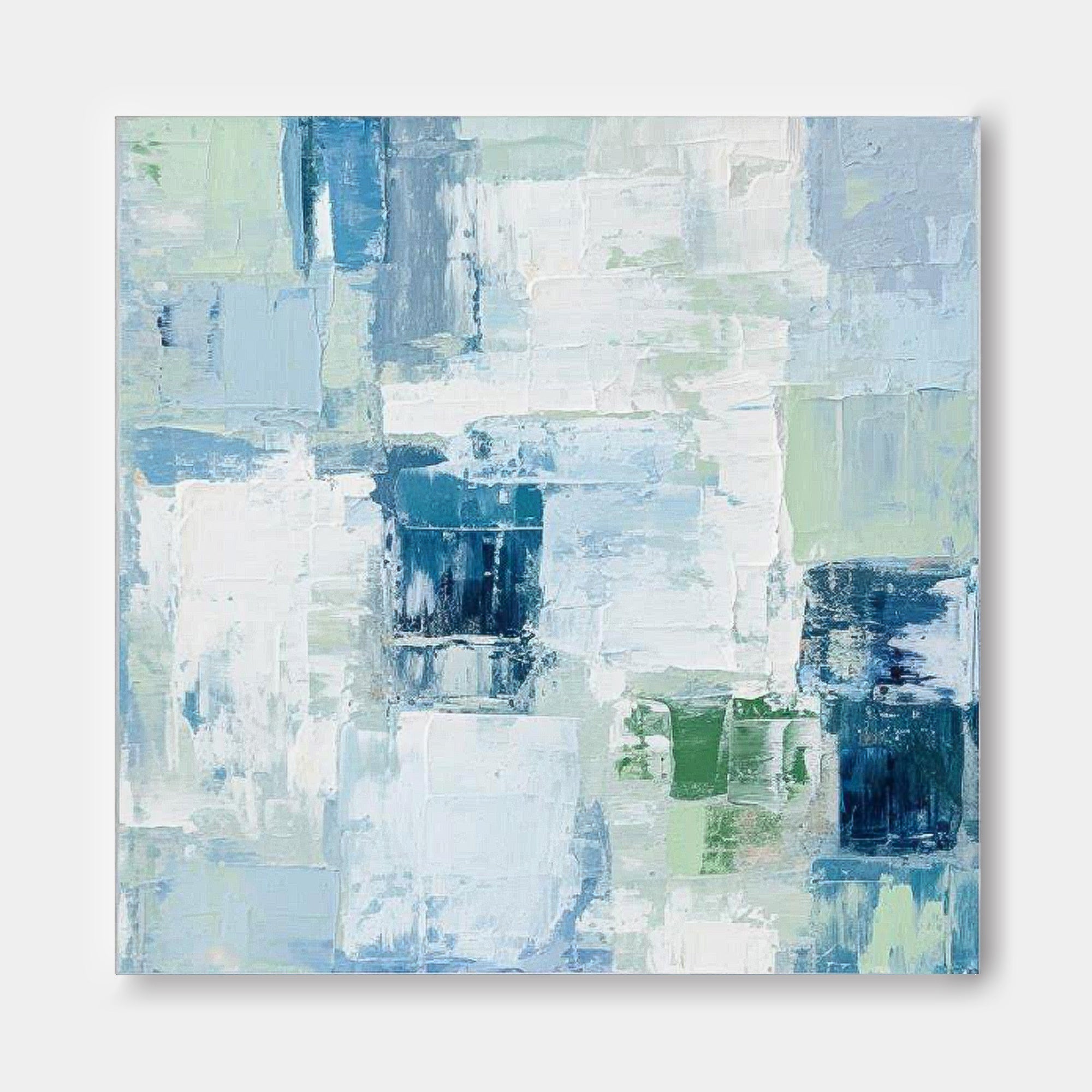 Wall Art Abstract Minimalist Impasto