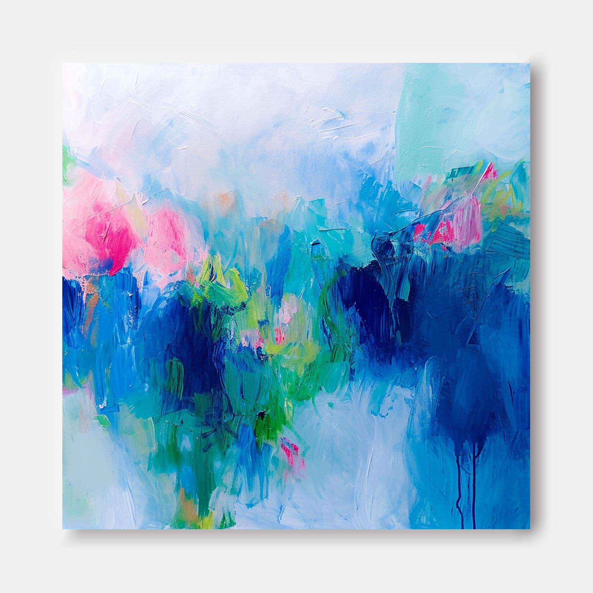 Wall Art Serene Calm Playful Modern Abstract