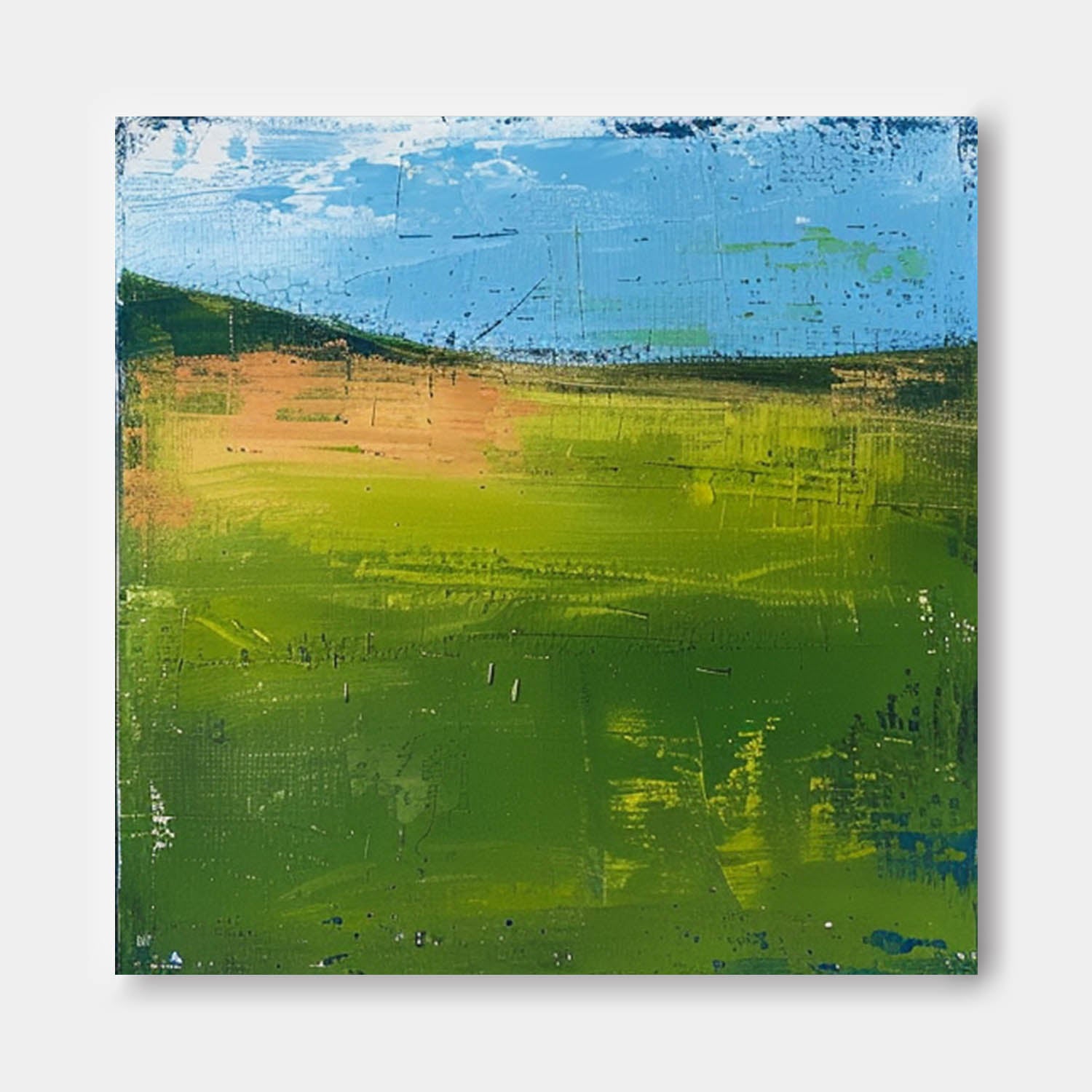 Wall Art Abstract Minimalist Color Block Landscape