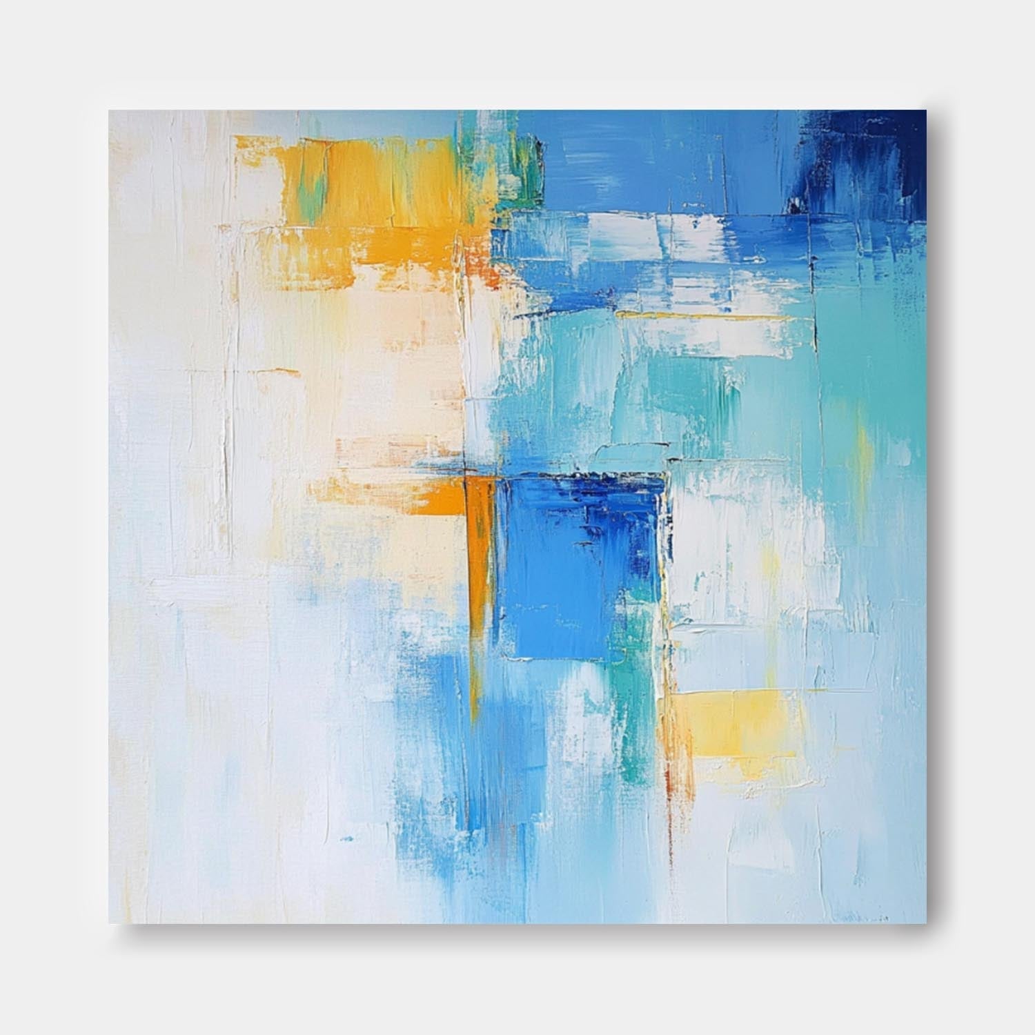 Abstract Canvas Art AB606 - Neutralighting