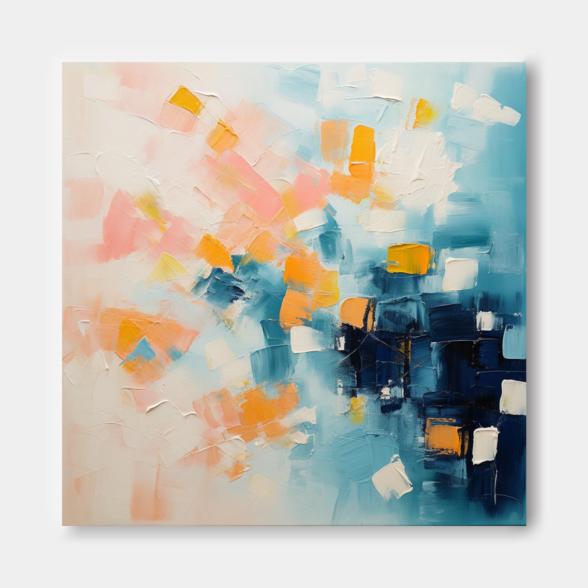Abstract Canvas Art AB226 - Neutralighting
