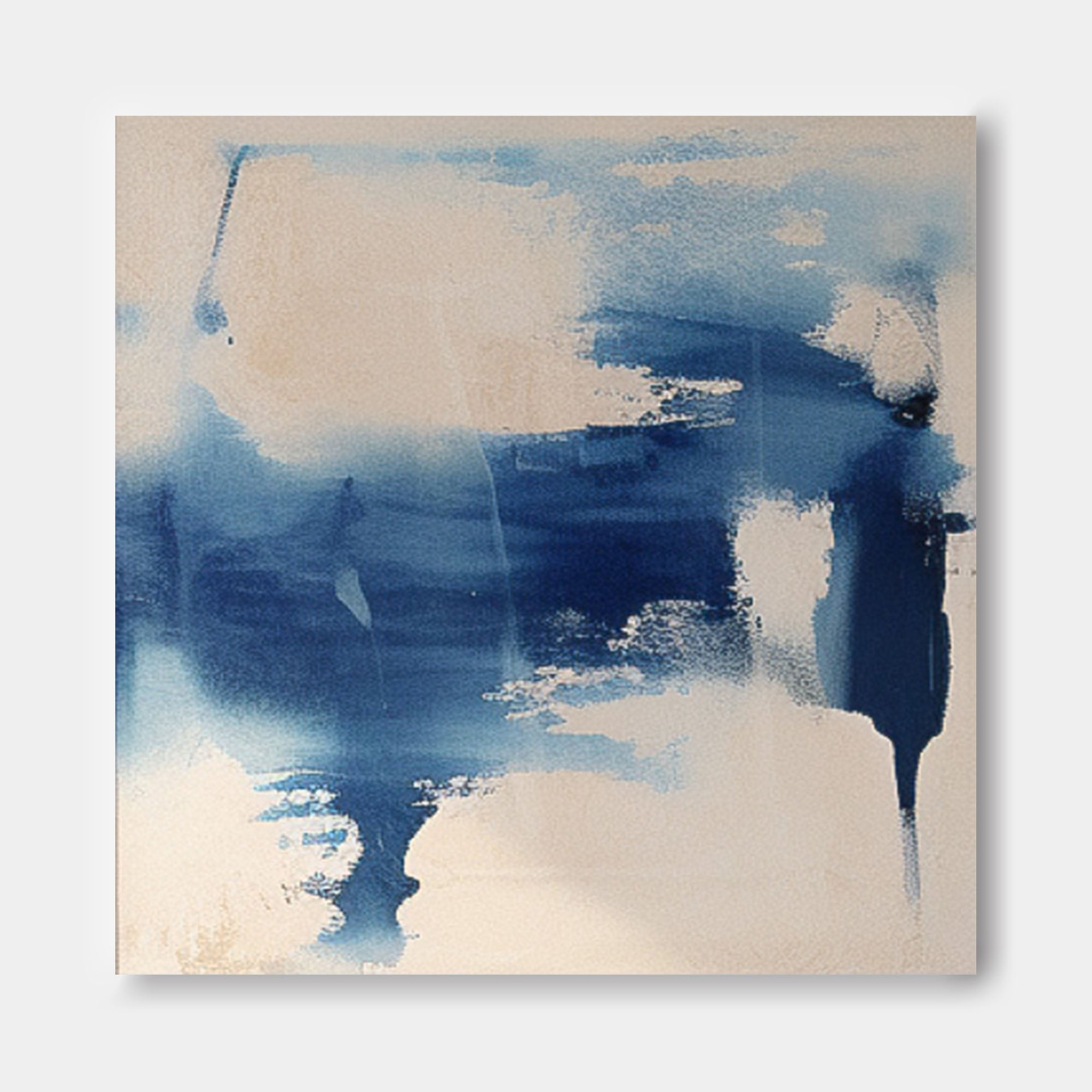 Wall Art Elegant Cool Tone Abstract Nature