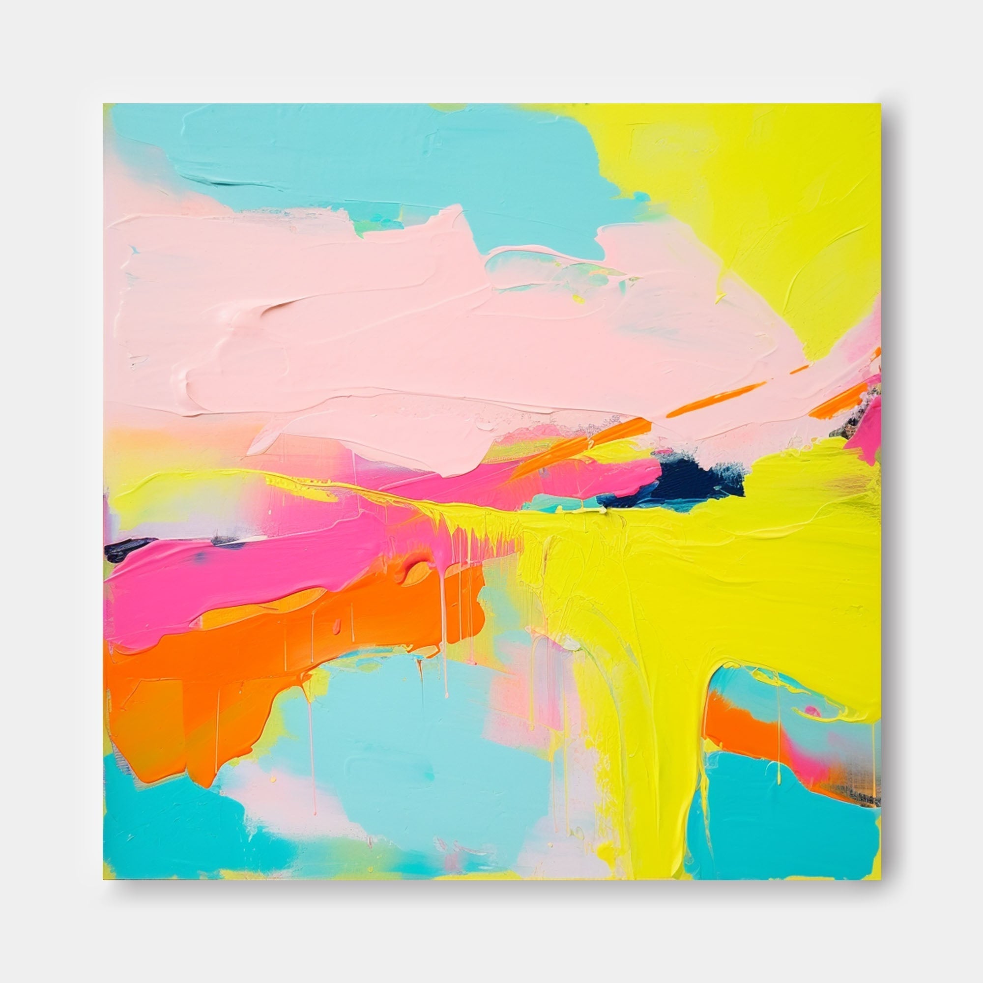 Abstract Canvas Art AB272 - Neutralighting