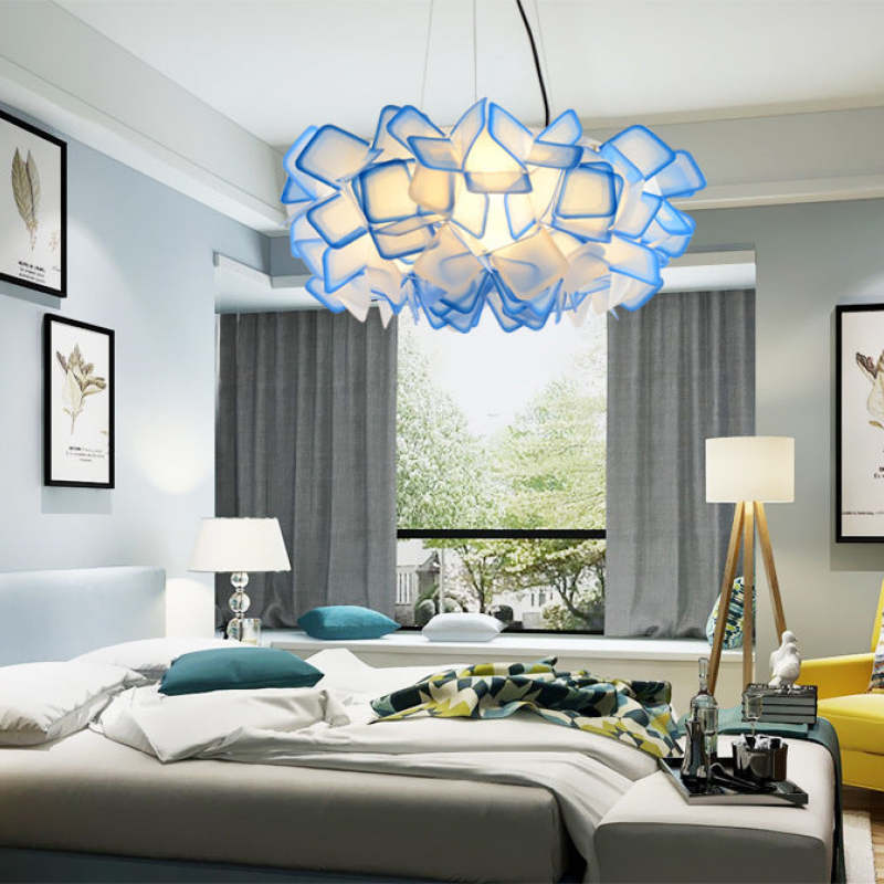 Arisha Modern Multicolour Decorative Flower Acrylic Pendant Light - Neutralighting