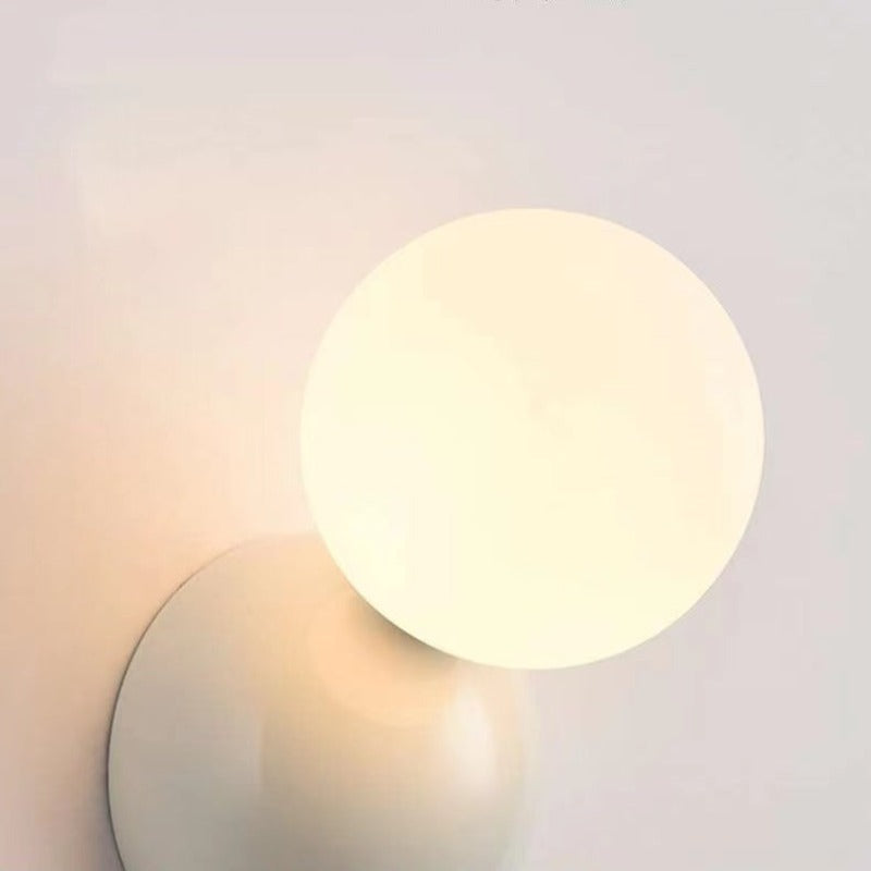 Valentina Modern LED Indoor Wall Lamp Black White Metal Living Room - Neutralighting