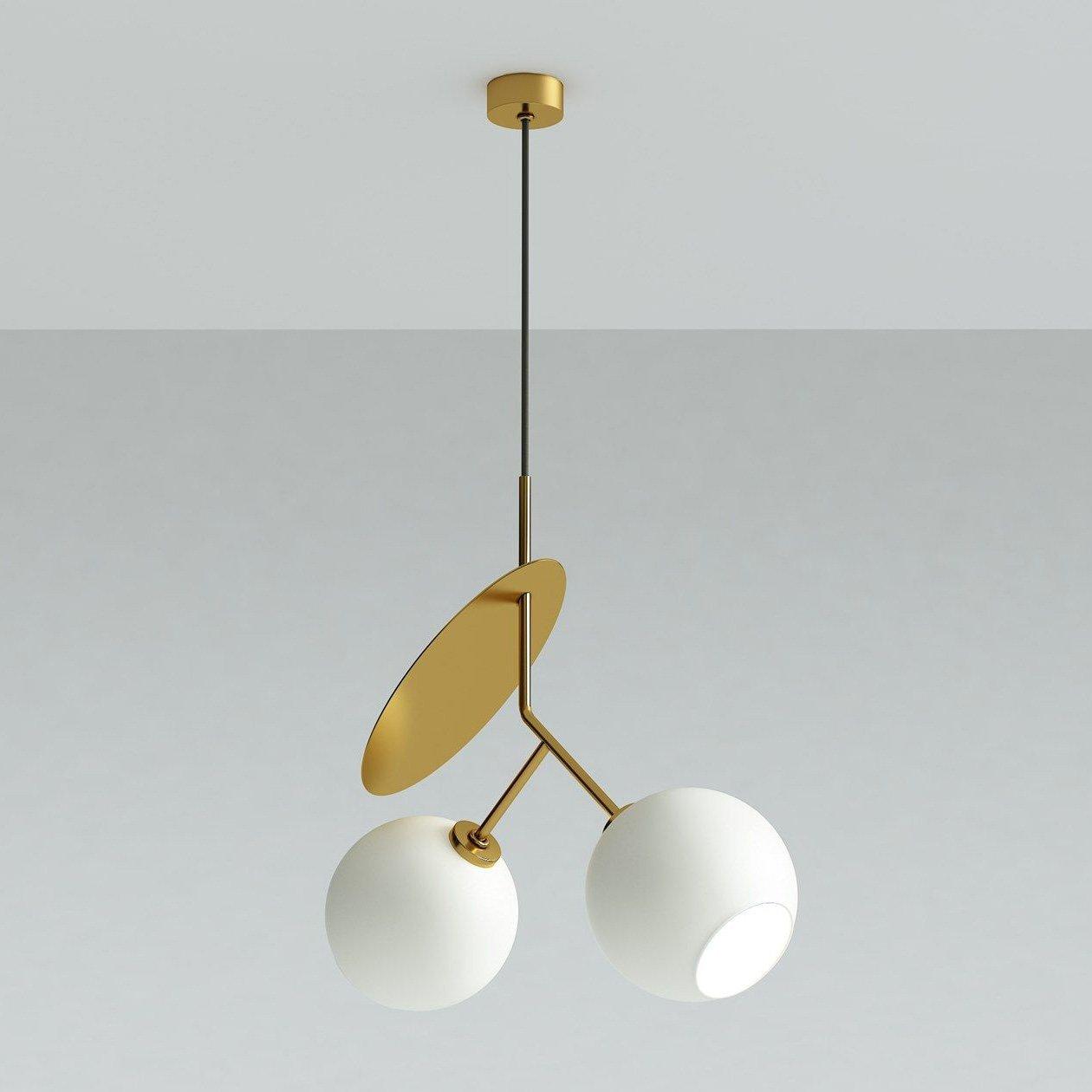 Valentina Cherry Pendant Light, Metal & Glass, 3 Color - Neutralighting