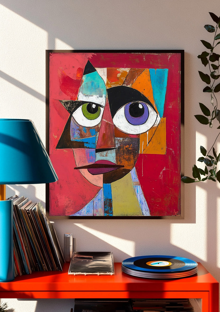 Wall Art People Scandinavian Picasso Inspired Cubism