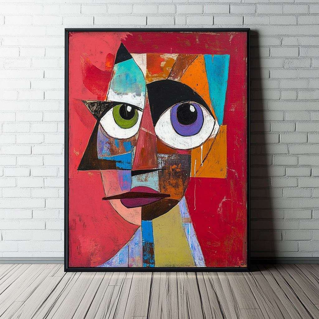 Wall Art People Scandinavian Picasso Inspired Cubism