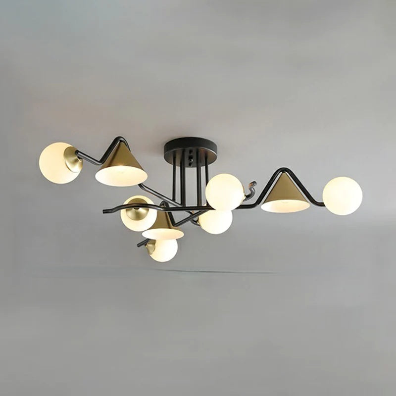 Arisha Design LED Flush Mount Ceiling Light Bedroom/Living Room - Neutralighting