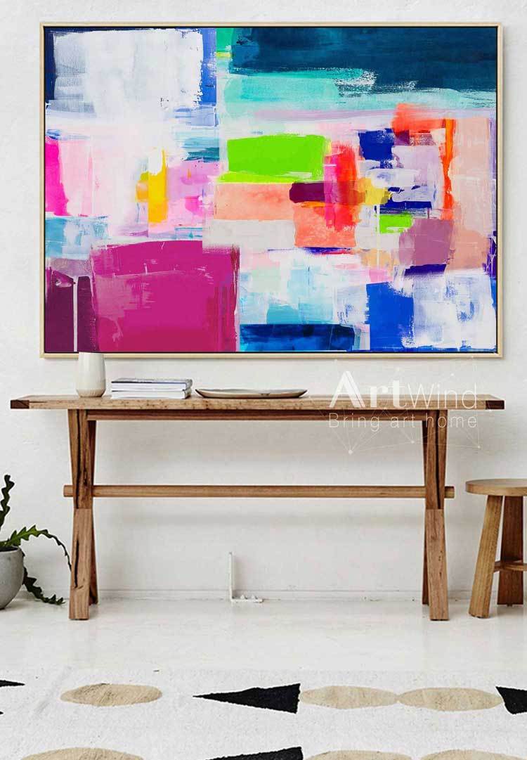 Color Abstract Art ABAH05 - Neutralighting