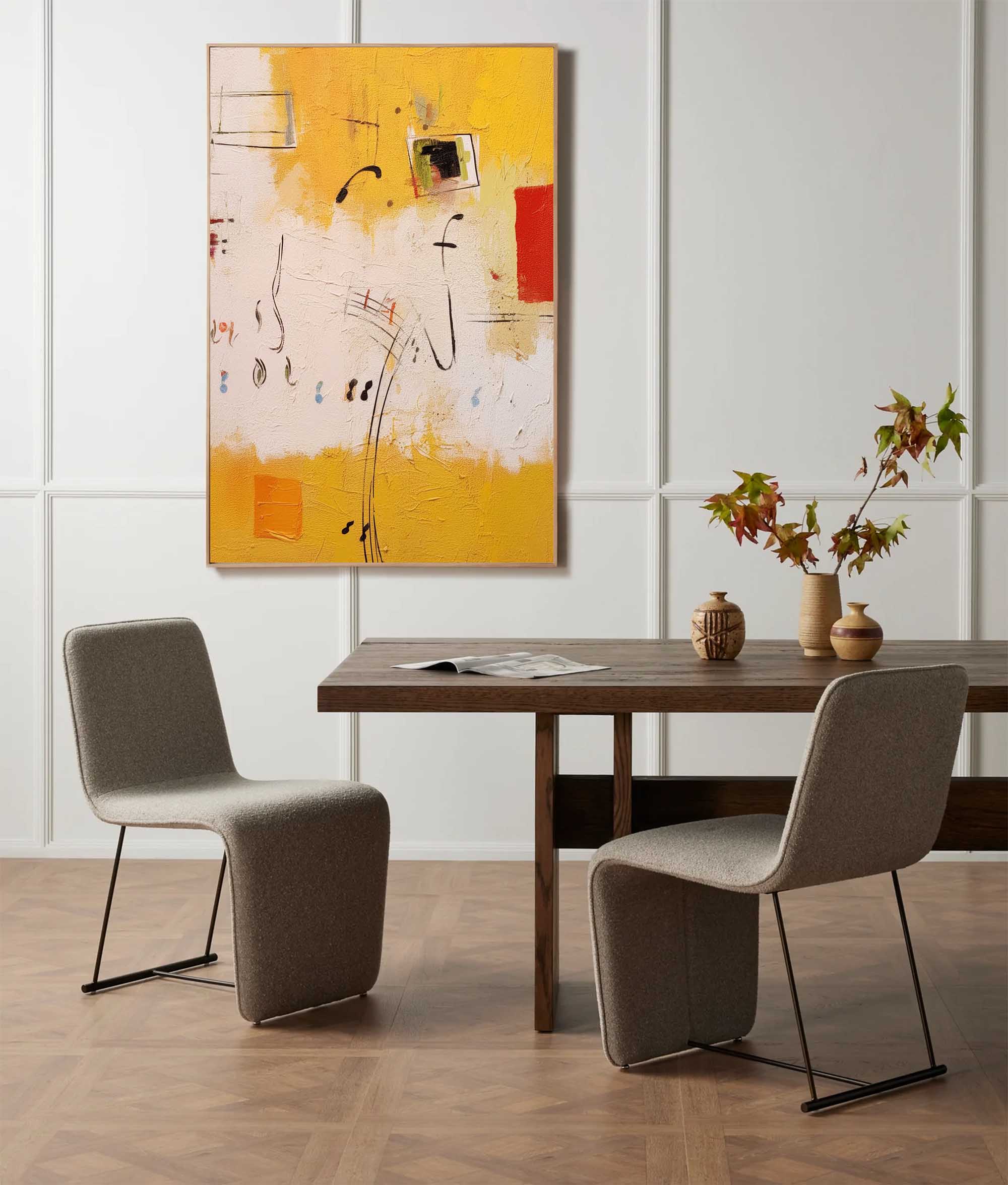Abstract Canvas Art #AB163