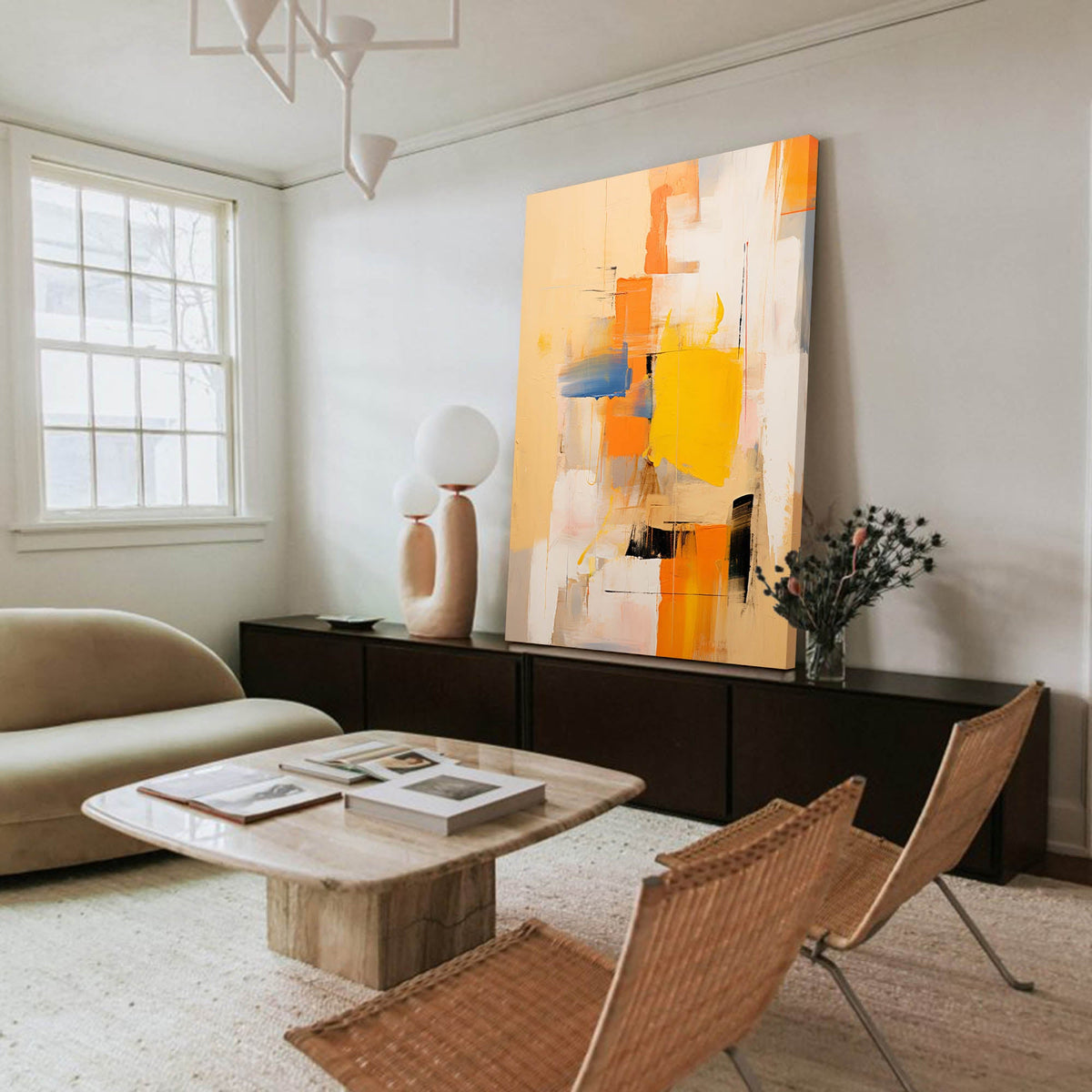 Abstract Canvas Art #AB179