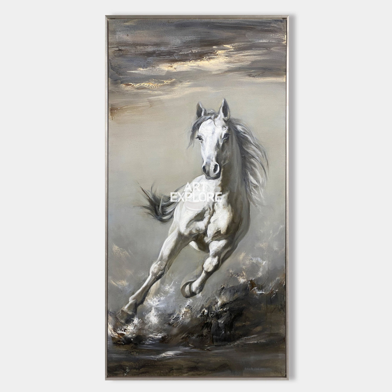 Alaric Horse Canvas Wall Art