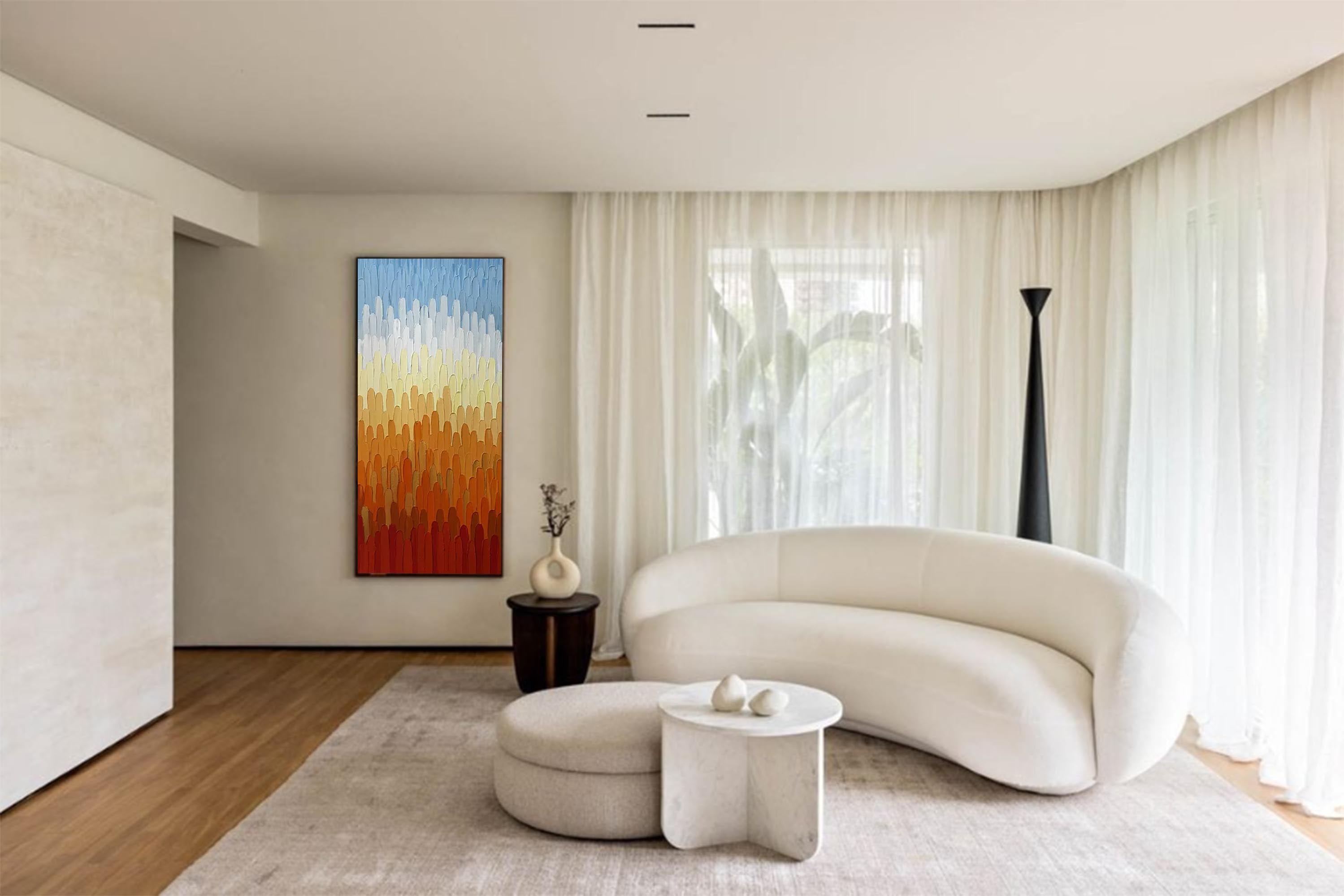 Abstract Canvas Art AB108 - Neutralighting