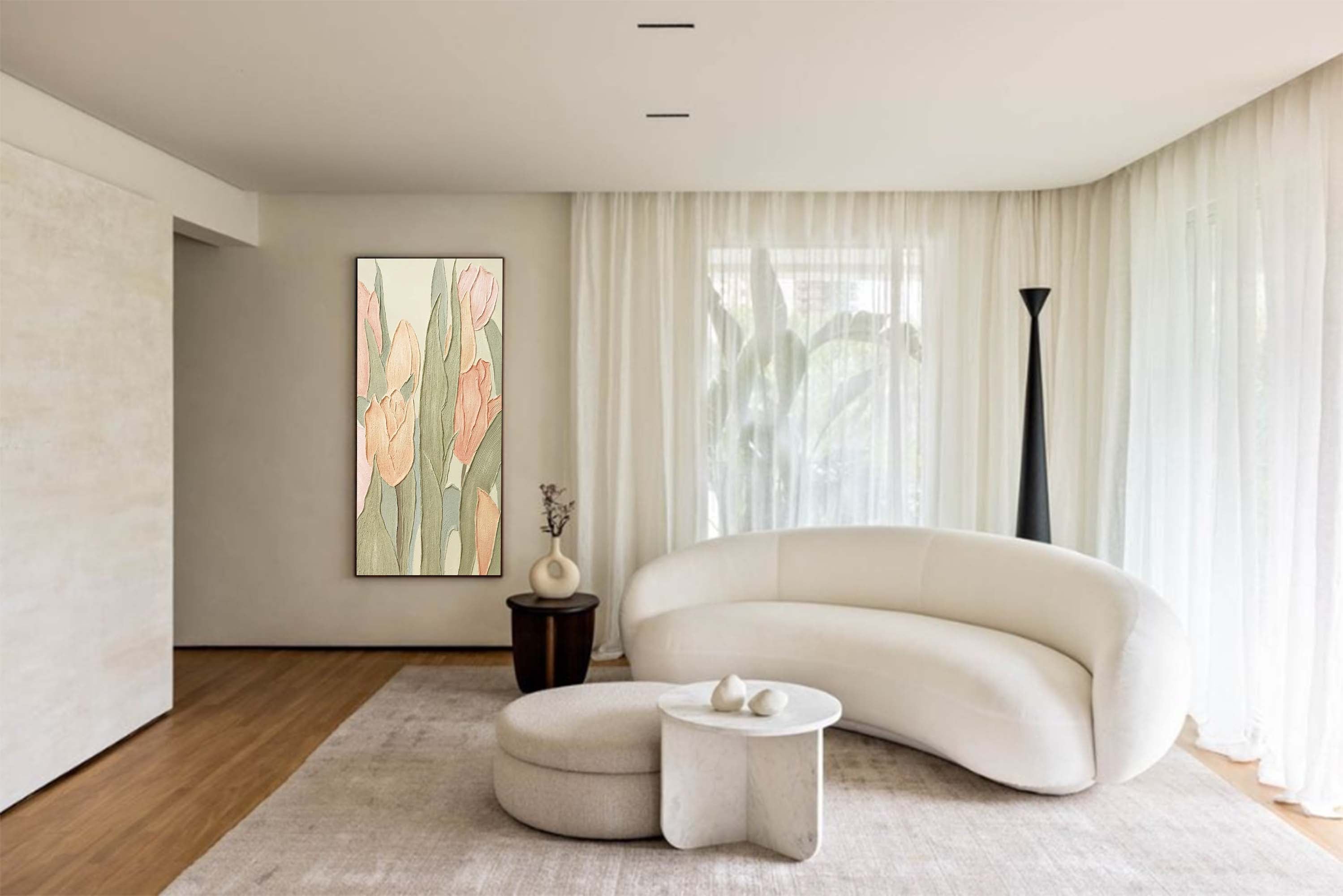 Flower Canvas Art FL008 - Neutralighting