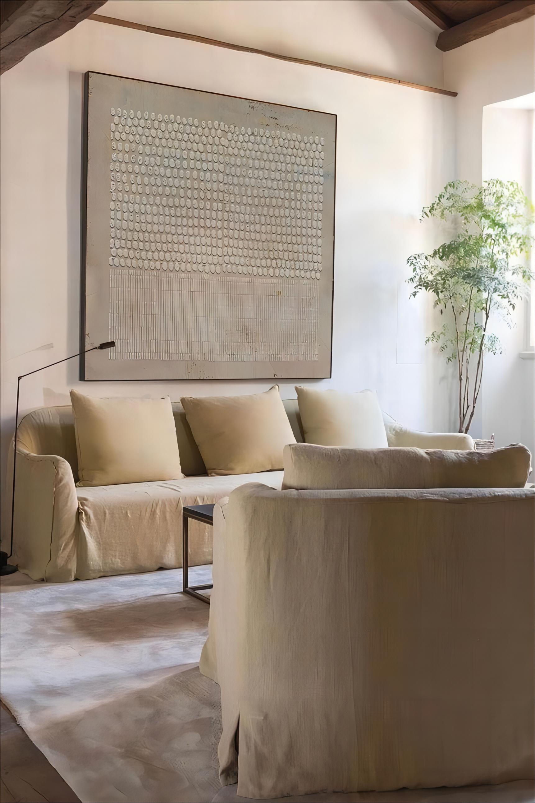 Wabi-Sabi Wall Art #TX011 - Neutralighting