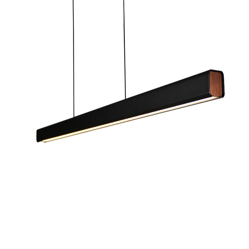 Orva Minimalist Classic Black & White Linear Pendant Light - Neutralighting
