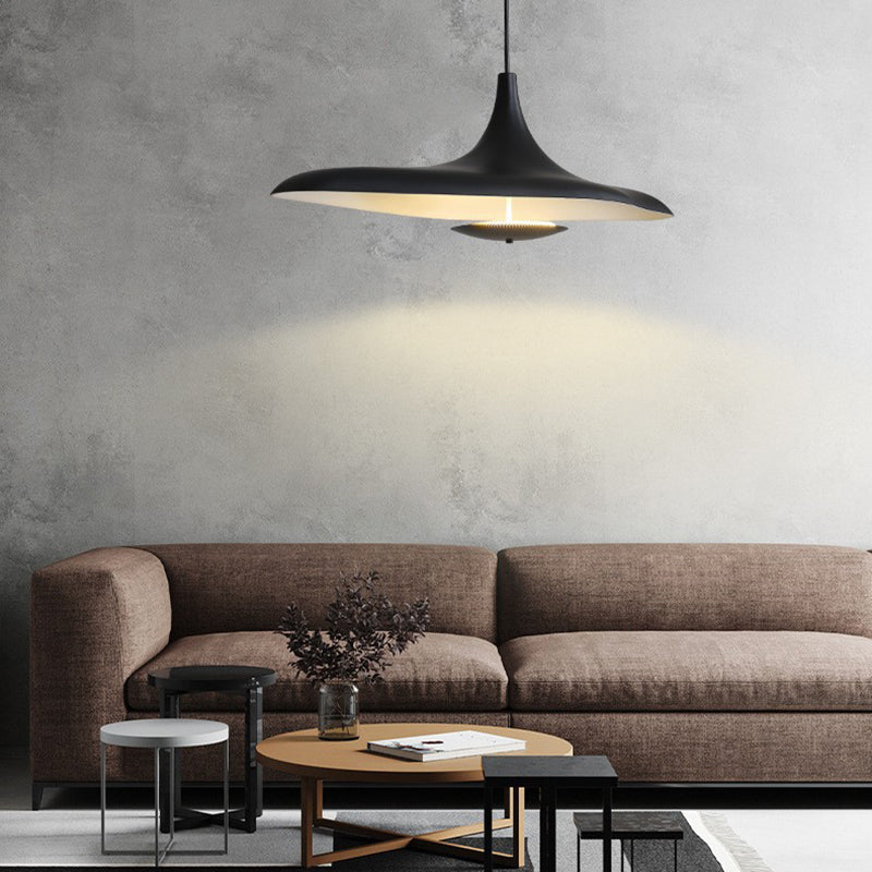 Arisha Modern Minimalist ResinCreative Pendant Light, Black/White - Neutralighting
