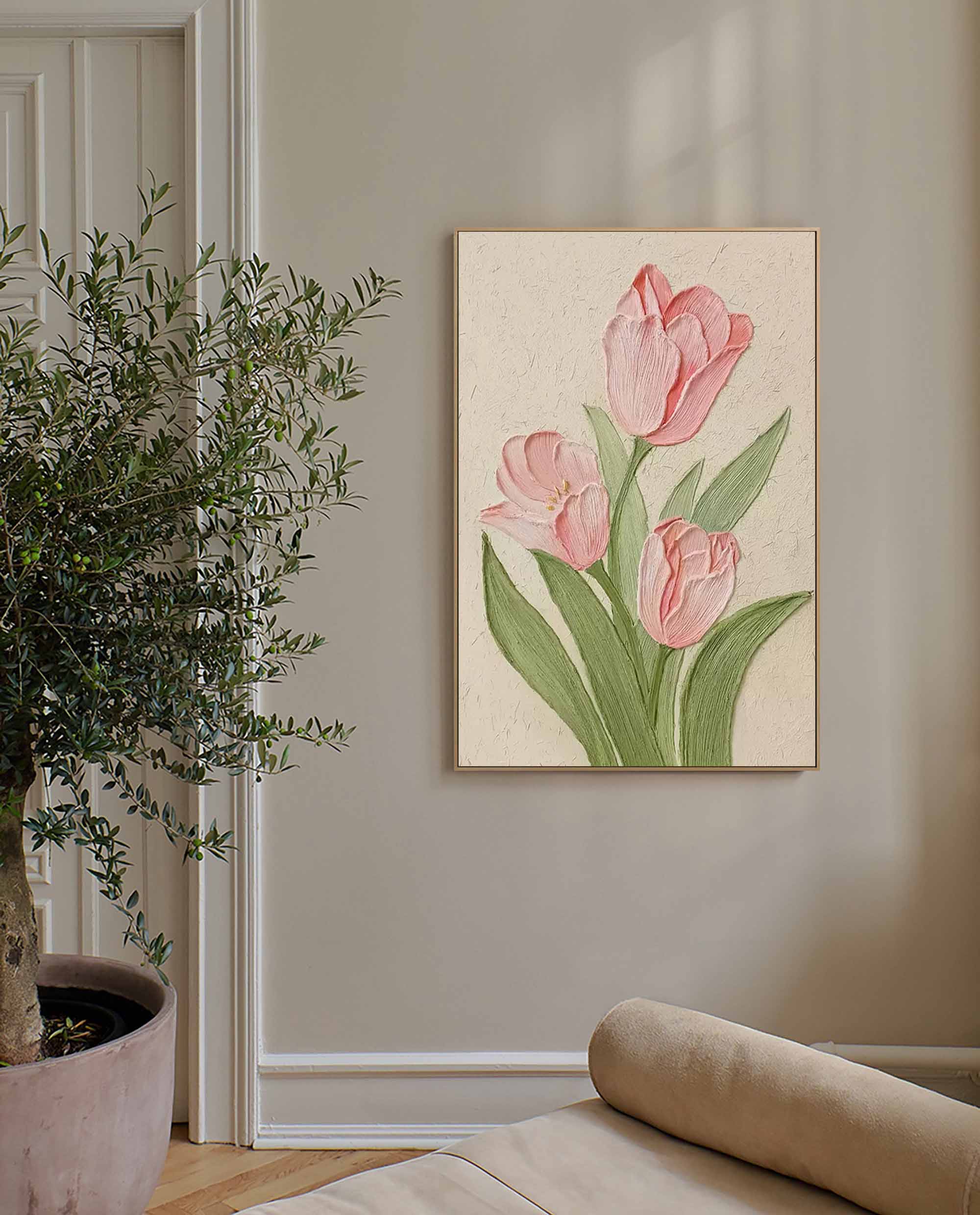 Flower Canvas Art FL012 - Neutralighting