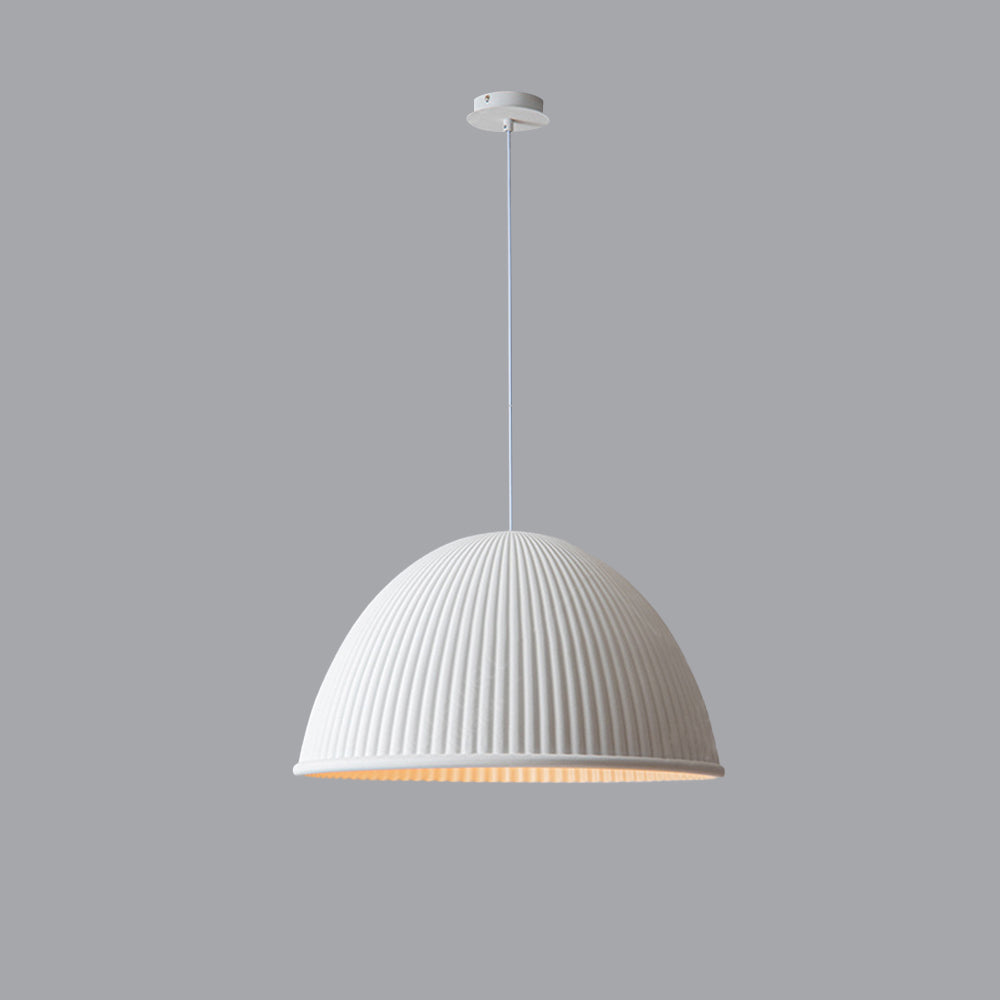Valentina Modern Semi Resin Pendant Light, Grey/Black/White - Neutralighting
