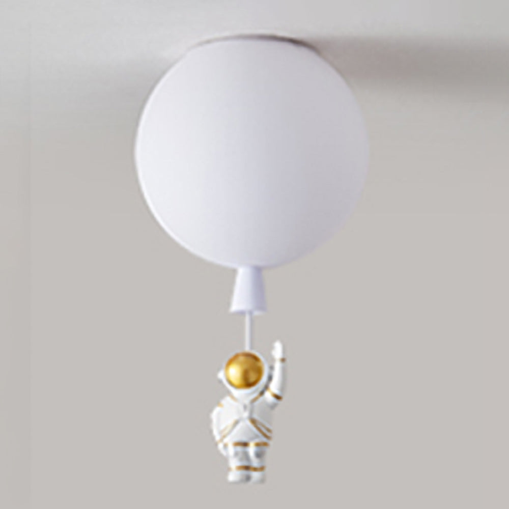 Aria Astronaut Balloon Flush Mount Ceiling Light, L 20/25/30/35cm - Neutralighting