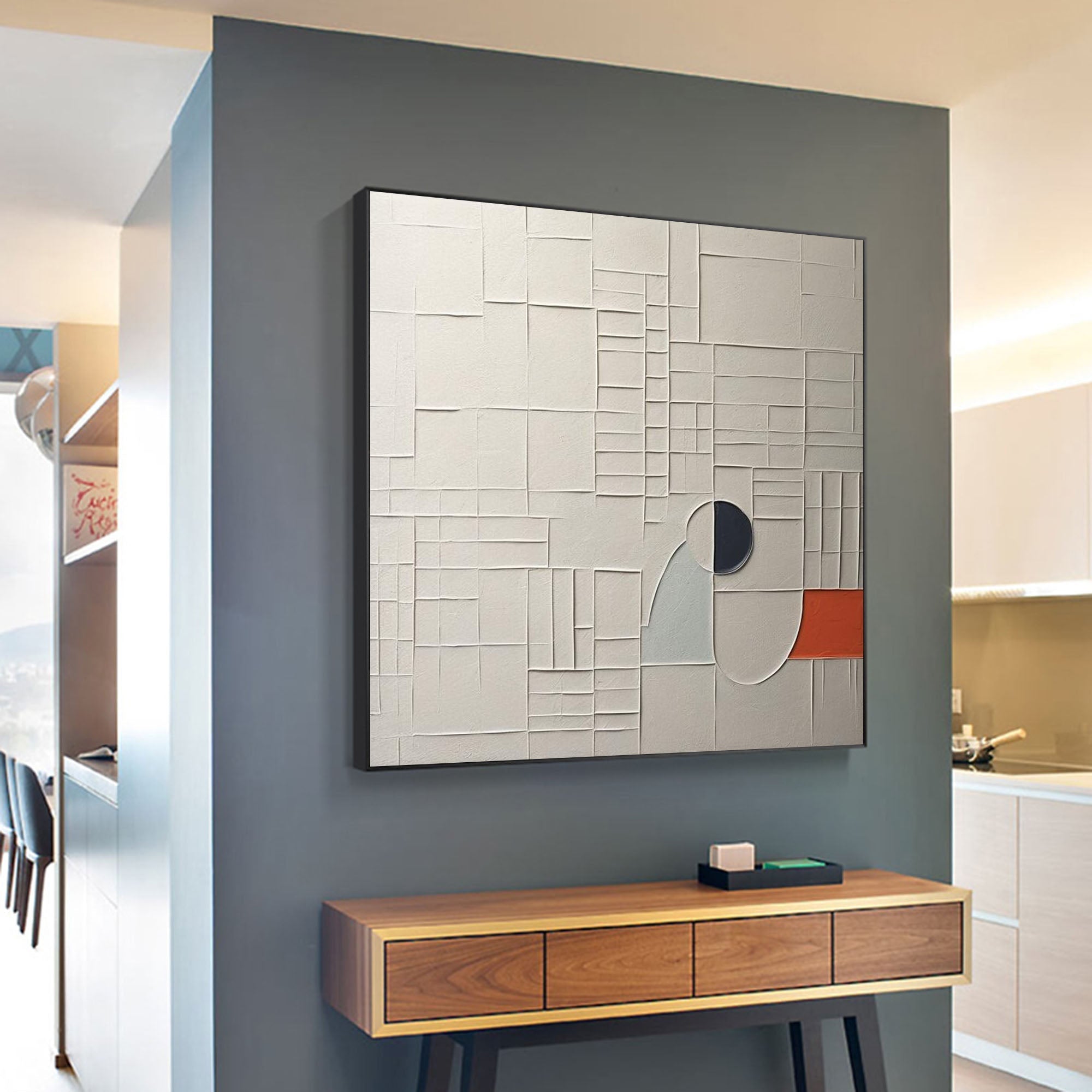 Plaster Art Texture Painting SG250 - Neutralighting