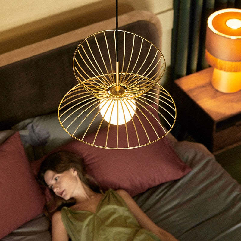 Ritta Pendant Light Modern, Metal, Gold/Black, Kitchen Island - Neutralighting