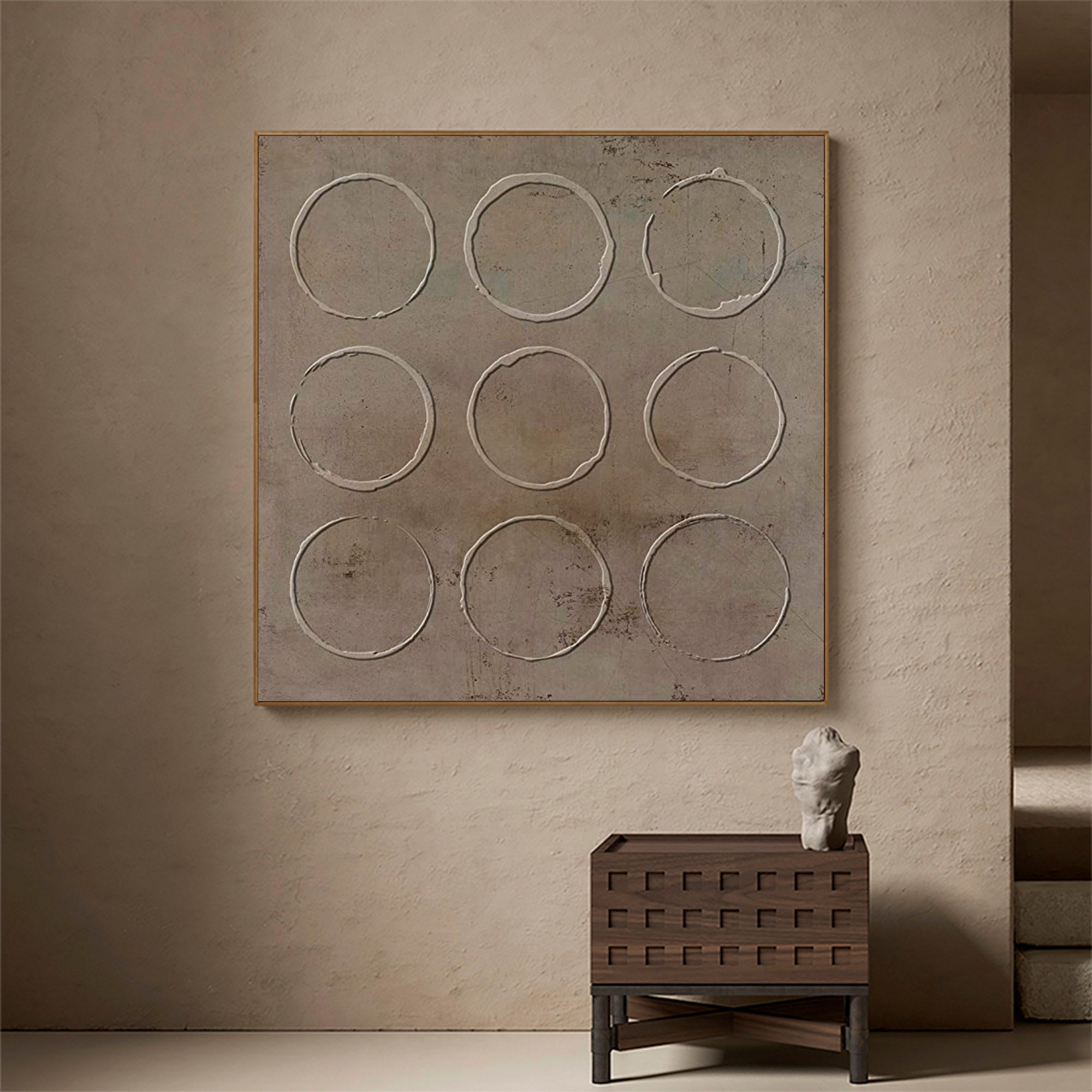 Wabi-Sabi Wall Art TX014 - Neutralighting