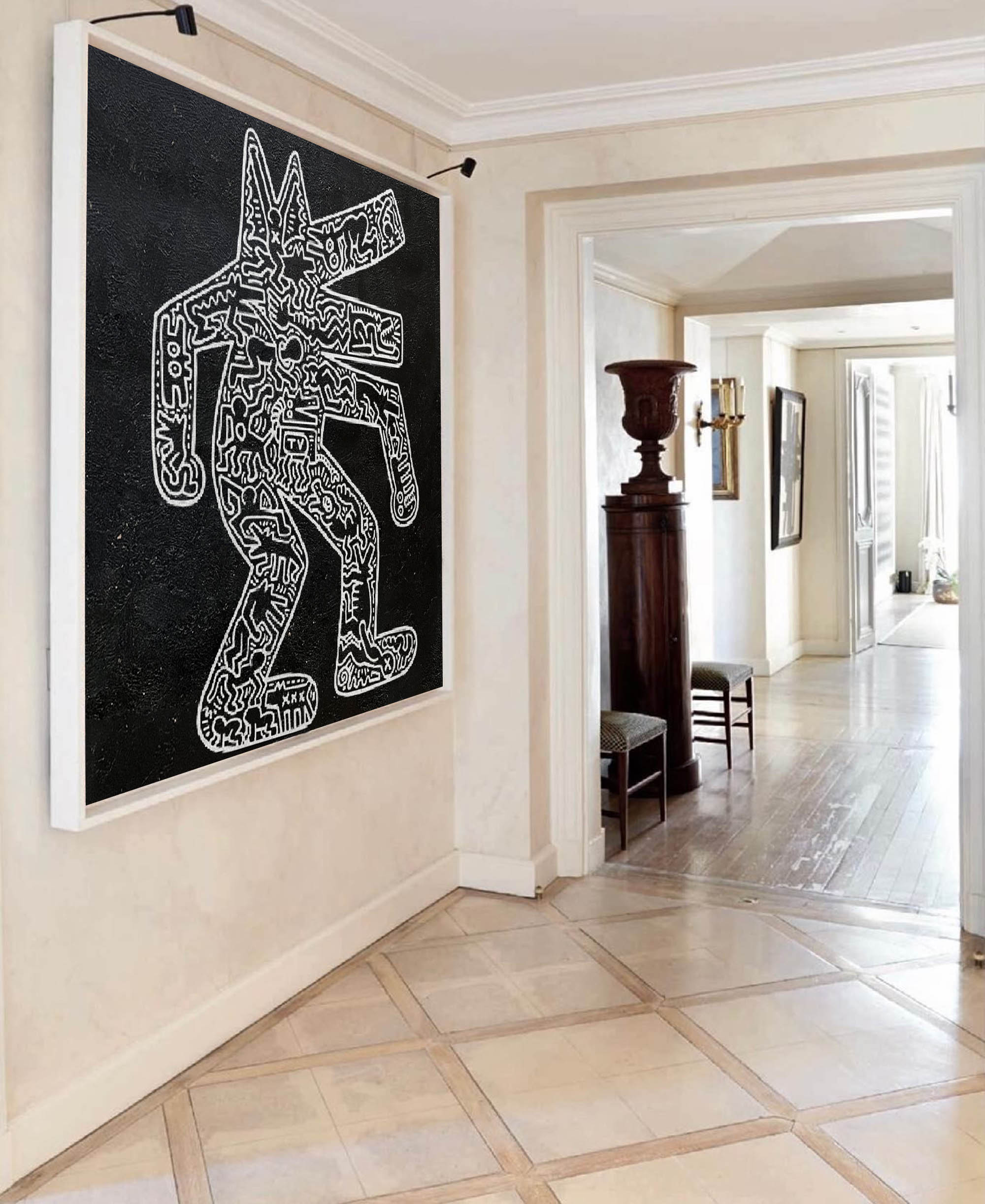 Keith Haring Style Painting KS012 - Neutralighting