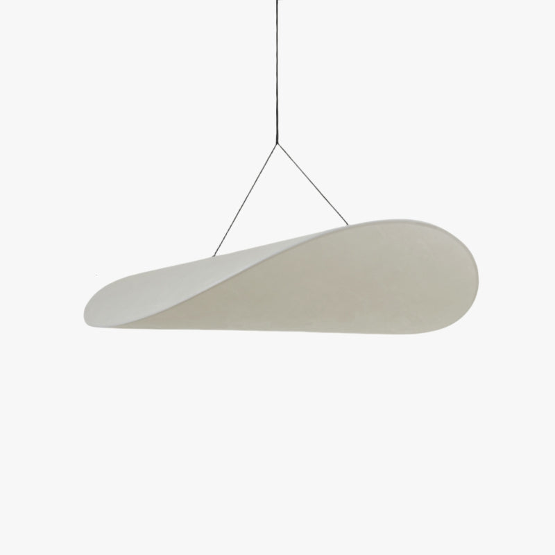 Ritta Vintage Art Deco Pendant Light Metal Silk White Living Room/Hall/Art Gallery - Neutralighting