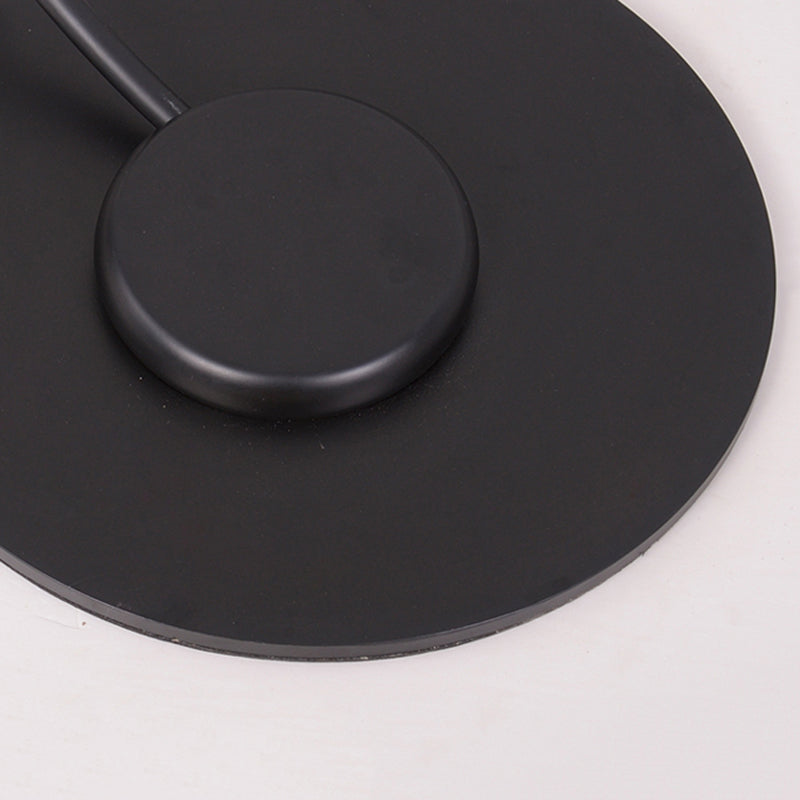 Edge Modern Arch Metal Floor Lamp, Black - Neutralighting